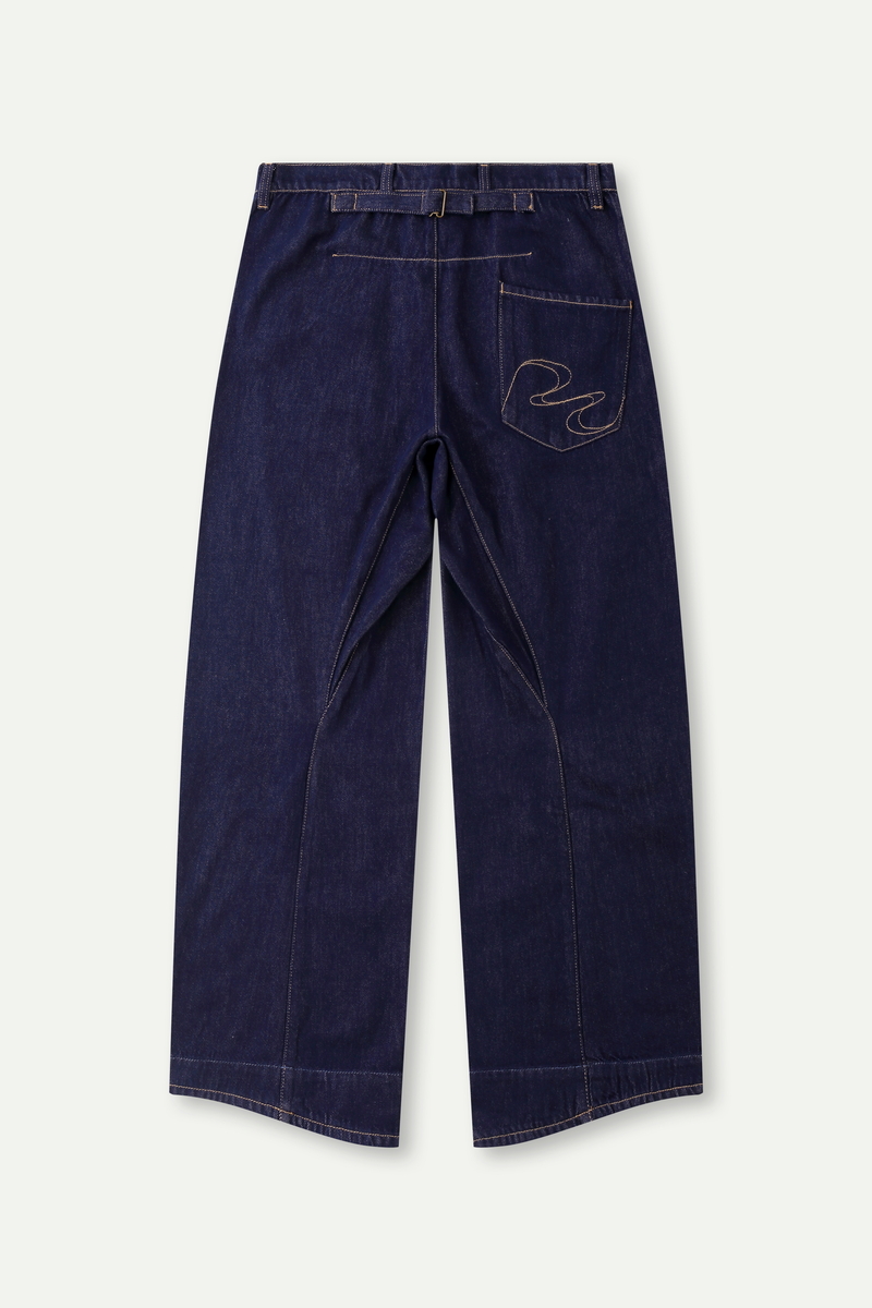 Low-Waist Wide Leg Jeans