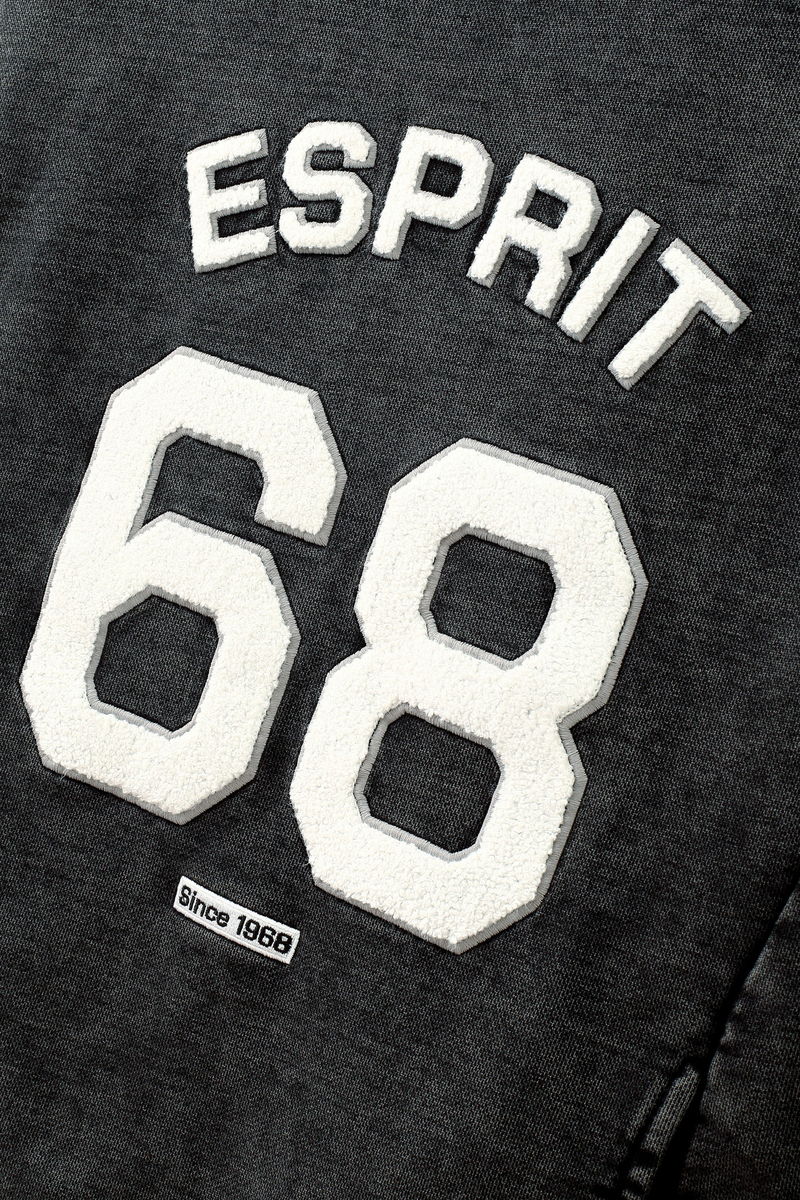 水洗寬鬆版連帽衫