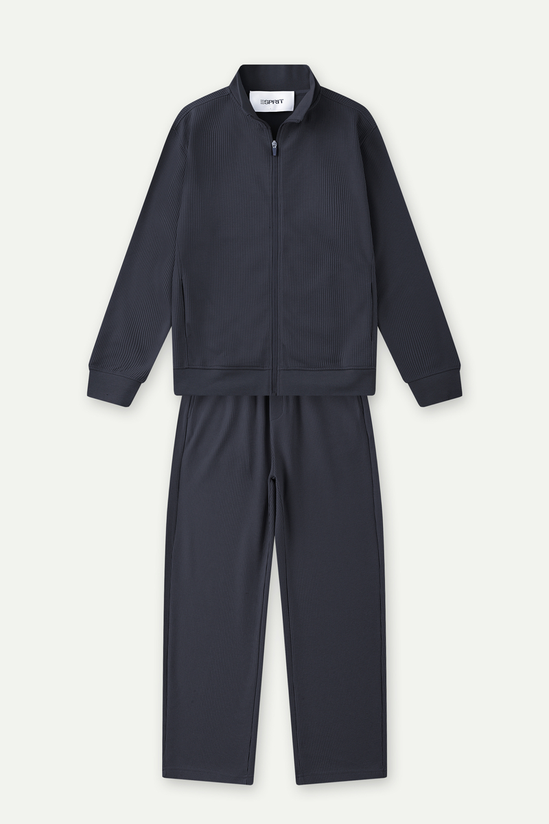 羅紋全拉鍊家居套裝