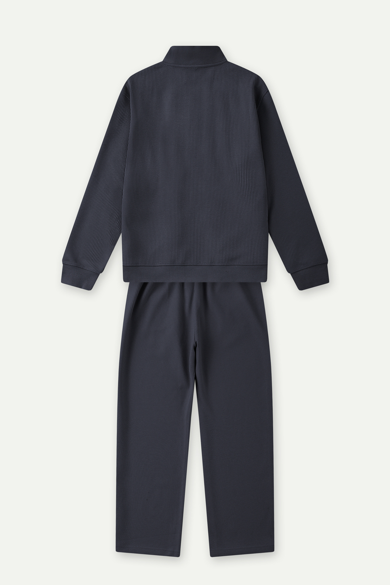 羅紋全拉鍊家居套裝