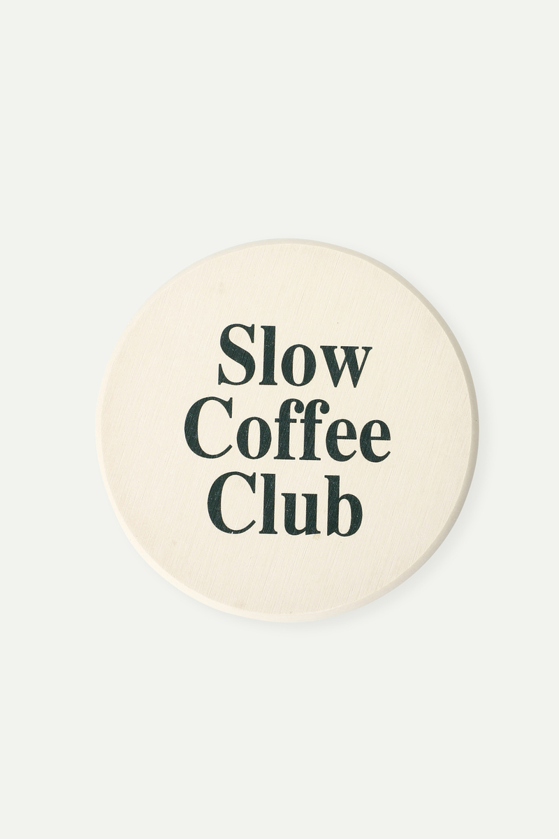 Slow Coffee Club 杯墊