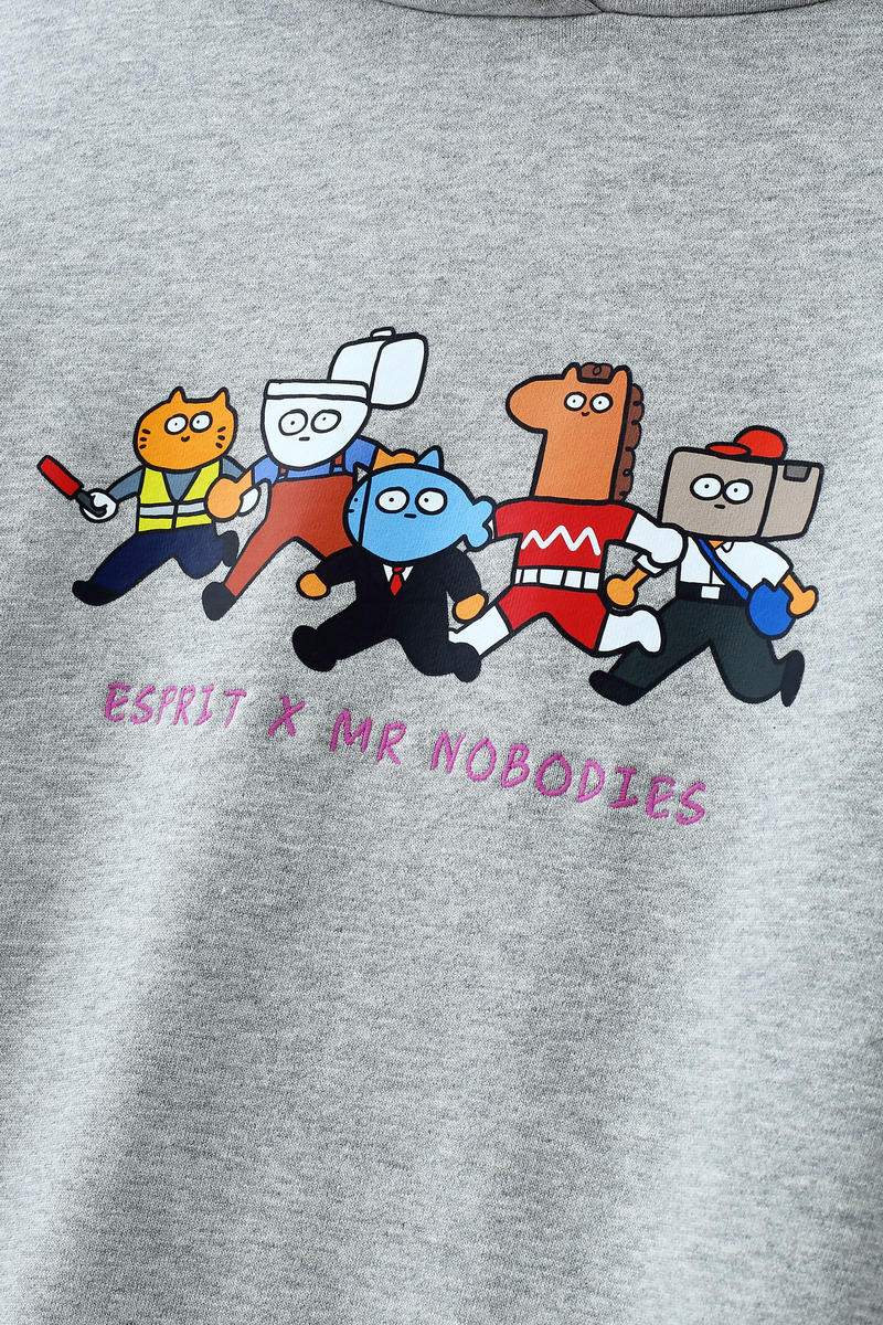ESPRIT X MR NOBODIES 圖案連帽衛衣（UNISEX）