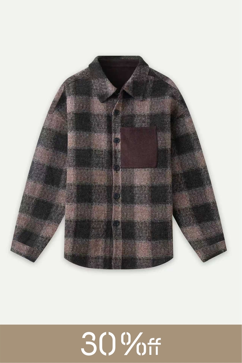 Checked Overshirt
