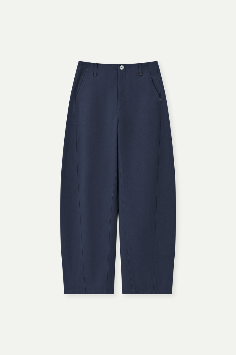 Curved Straight Leg Workwear Trouser