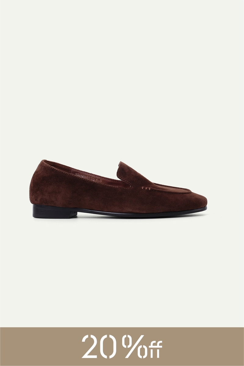 Suede Loafers