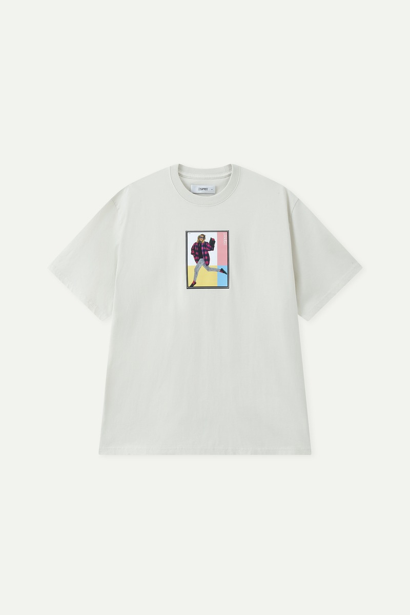 Vintage Archive Print Relaxed Fit T-Shirt