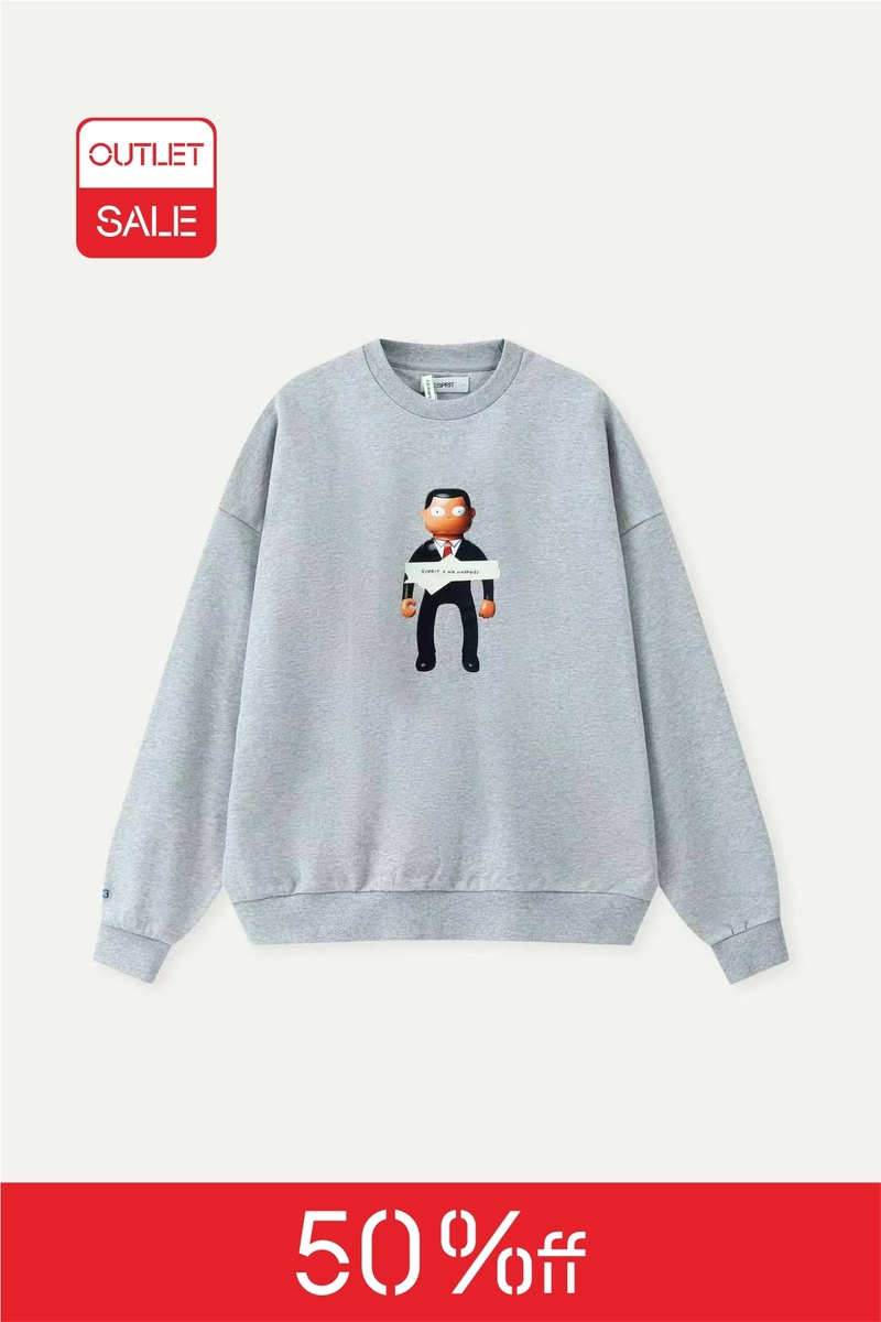 ESPRIT x MR NOBODIES 圓領衛衣（UNISEX）