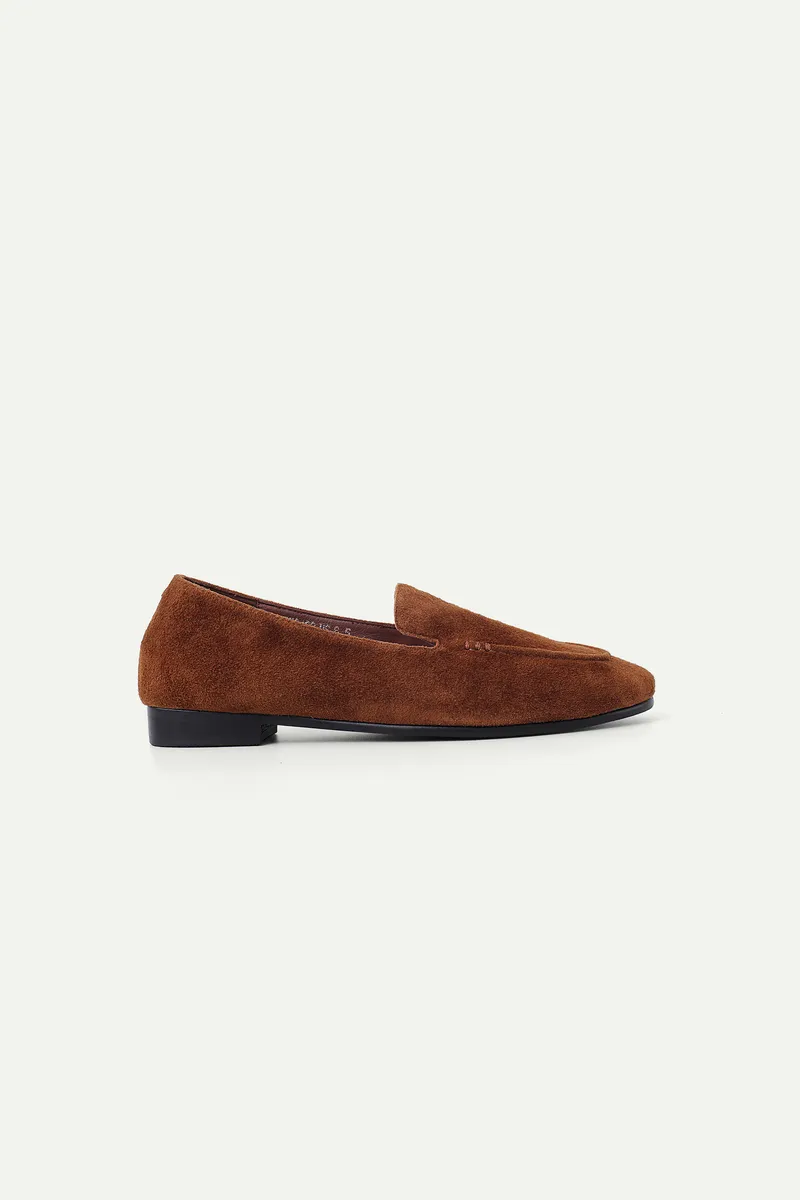 Suede Loafers