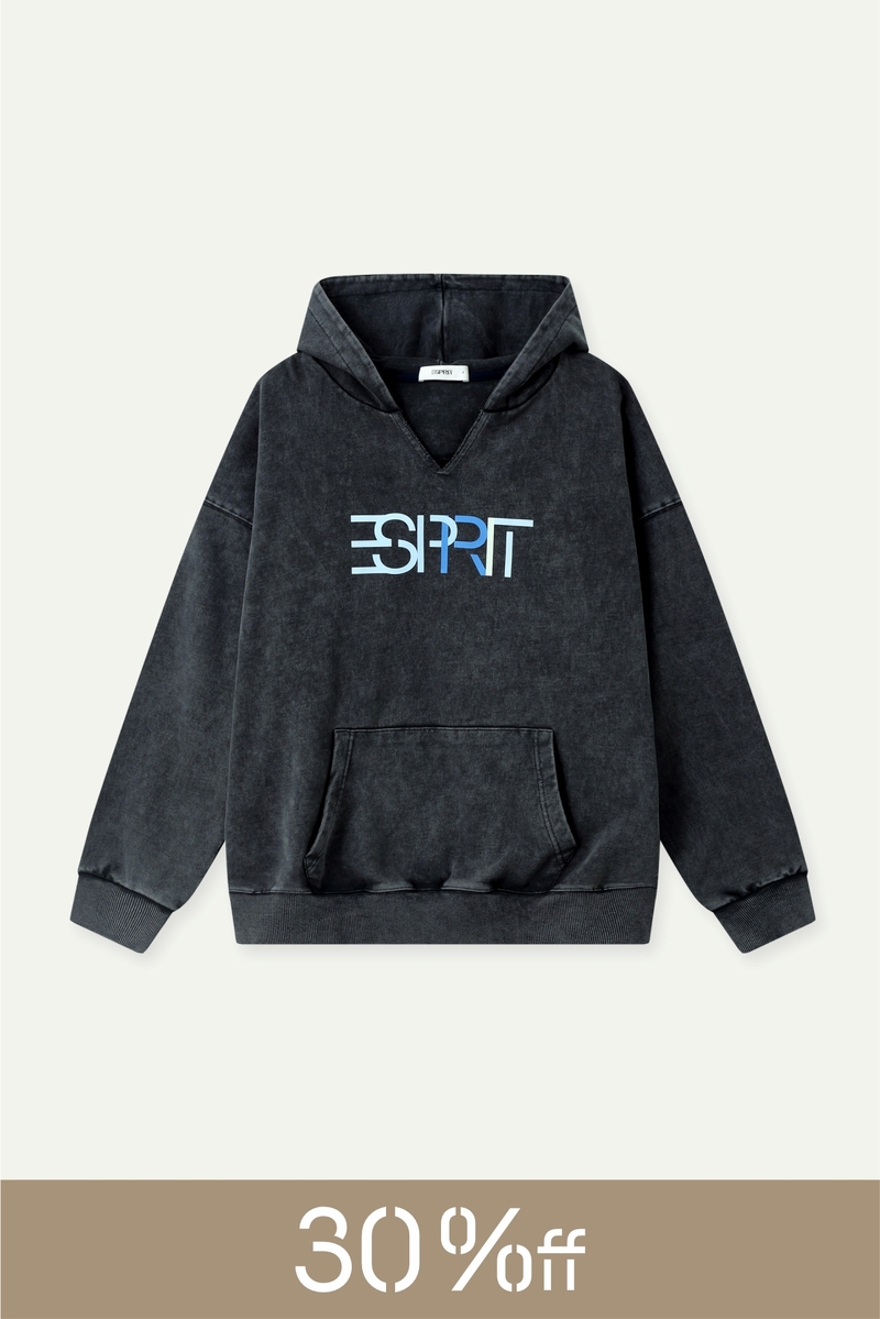 Oversized V-neck Hoodie