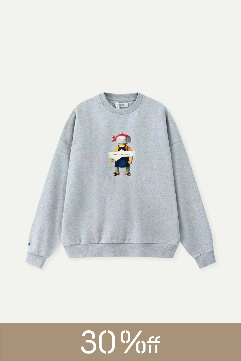 ESPRIT x MR NOBODIES Crew Neck Sweatshirt（UNISEX）