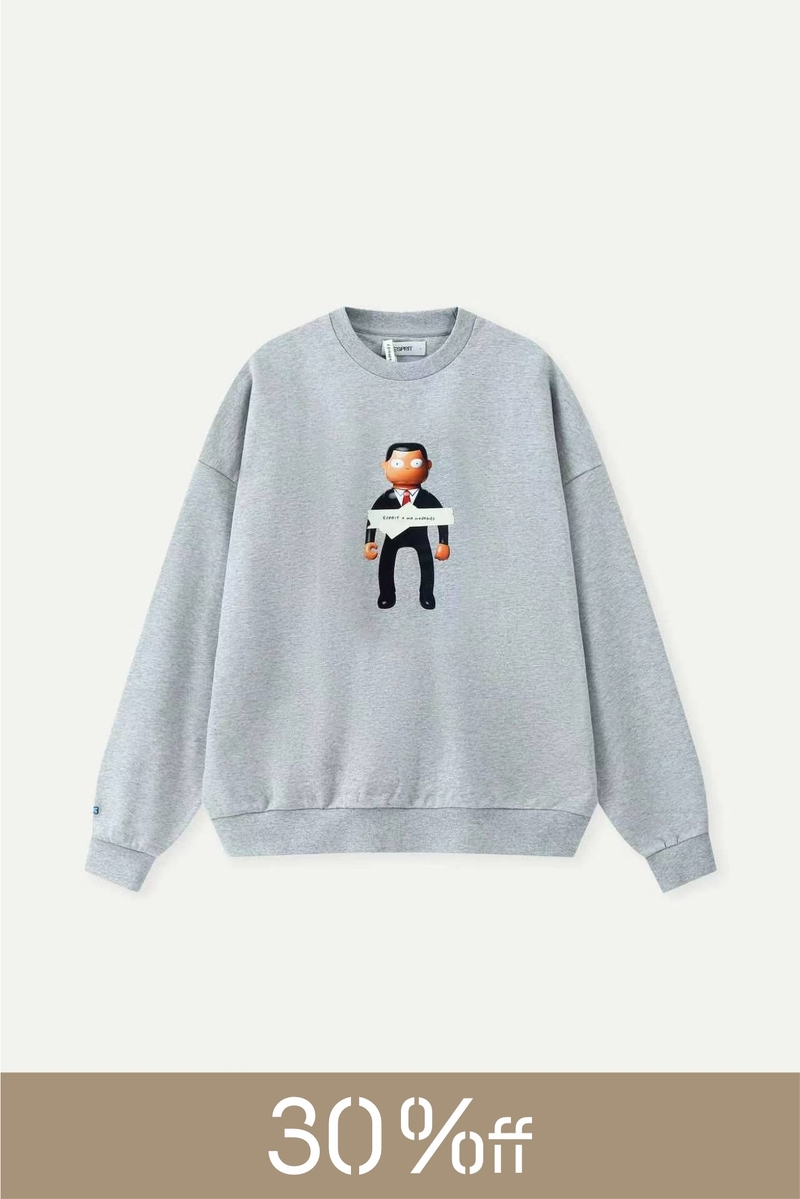 ESPRIT x MR NOBODIES Crew Neck Sweatshirt（UNISEX）