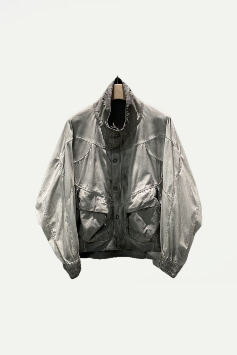 Oversized Bomber Jacket