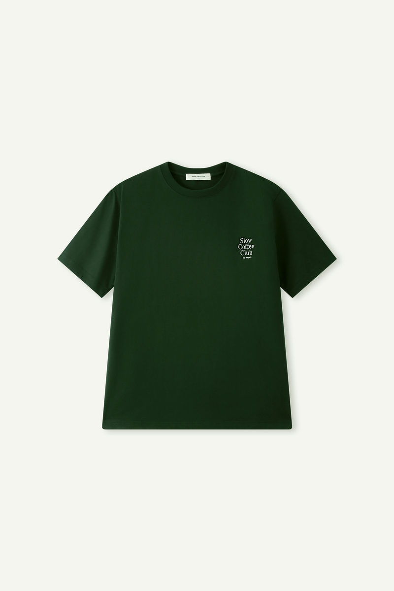 Slow Coffee Club Graphic Cotton Tee  (UNISEX)