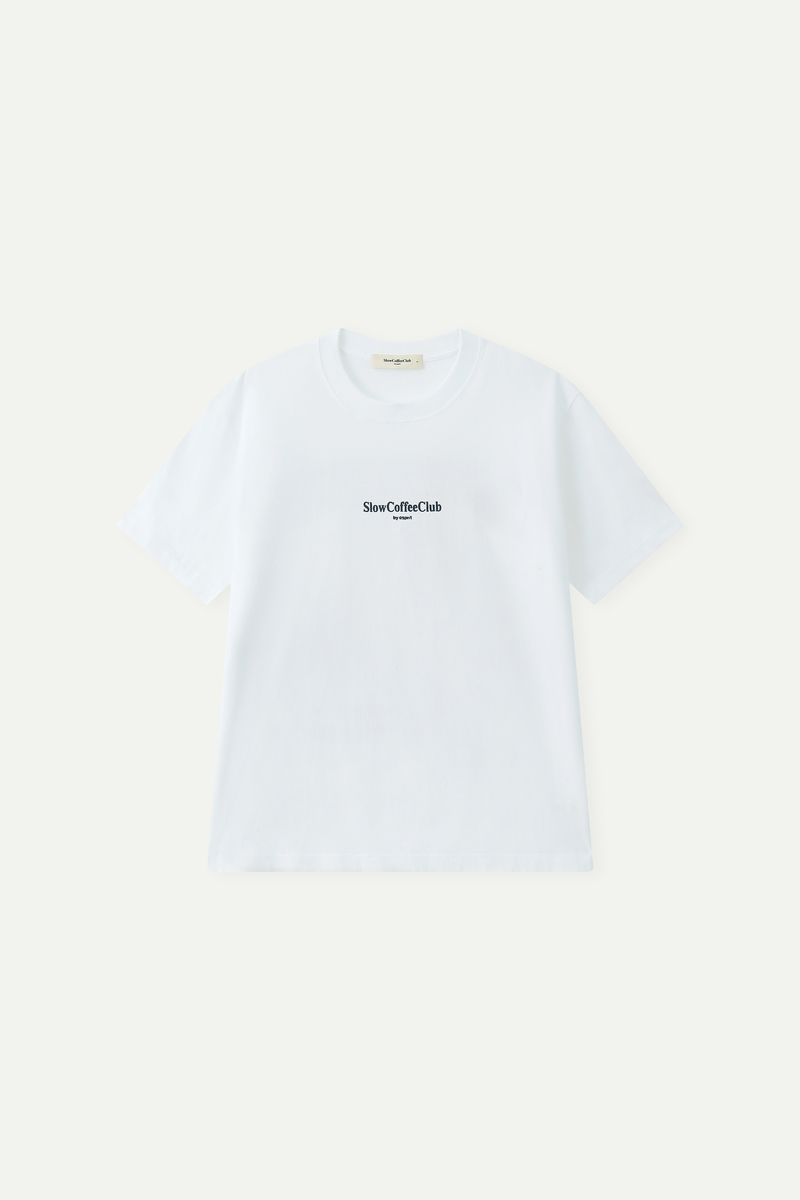 Slow Coffee Club Graphic Cotton Tee  (UNISEX)
