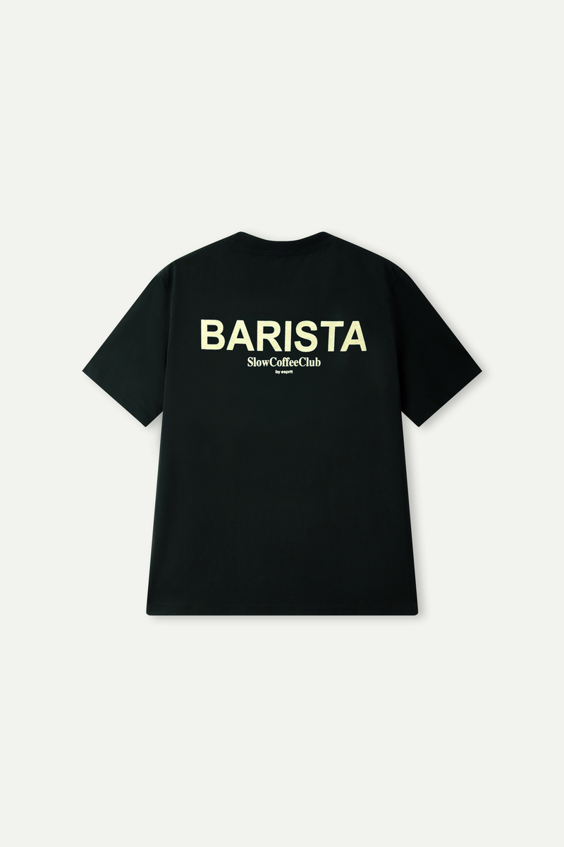 Slow Coffee Club BARISTA 背印字樣短袖 T‑Shirt