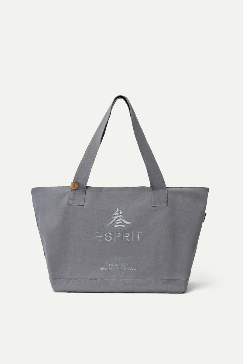 Canvas Embroidered Tote Bag