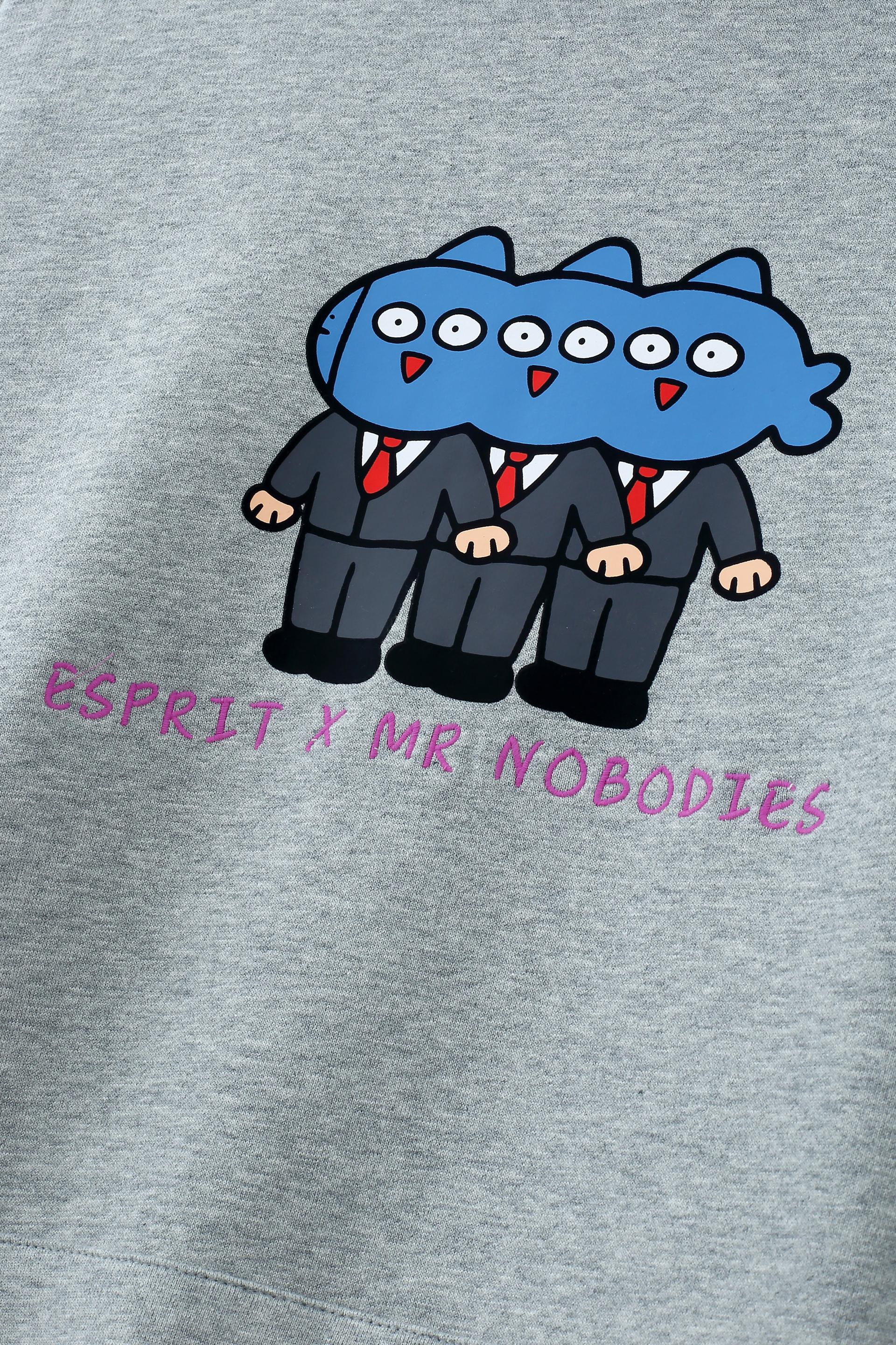 ESPRIT X MR NOBODIES 圖案連帽衛衣（UNISEX）