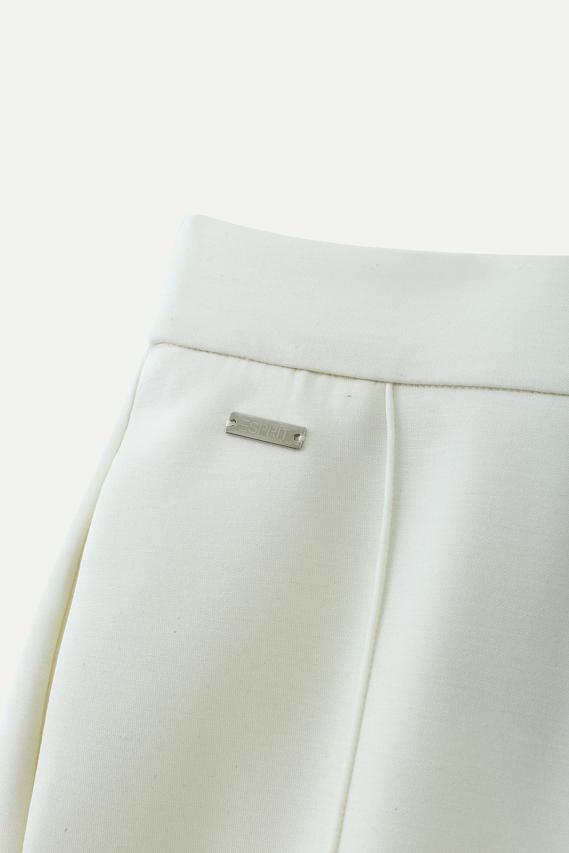 High-Waisted Wide-Leg Trousers