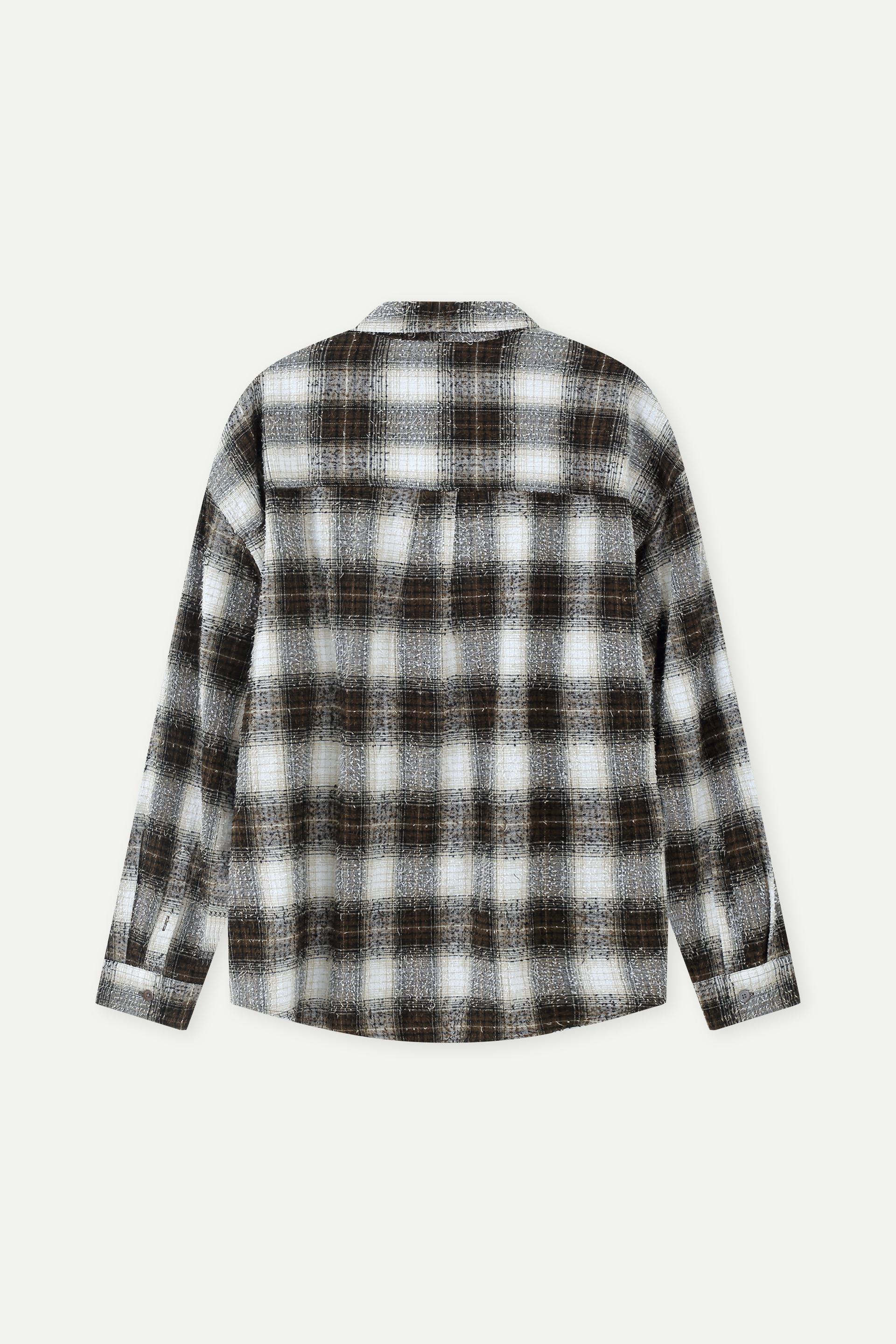 100% Cotton Oversized Plaid Shirt