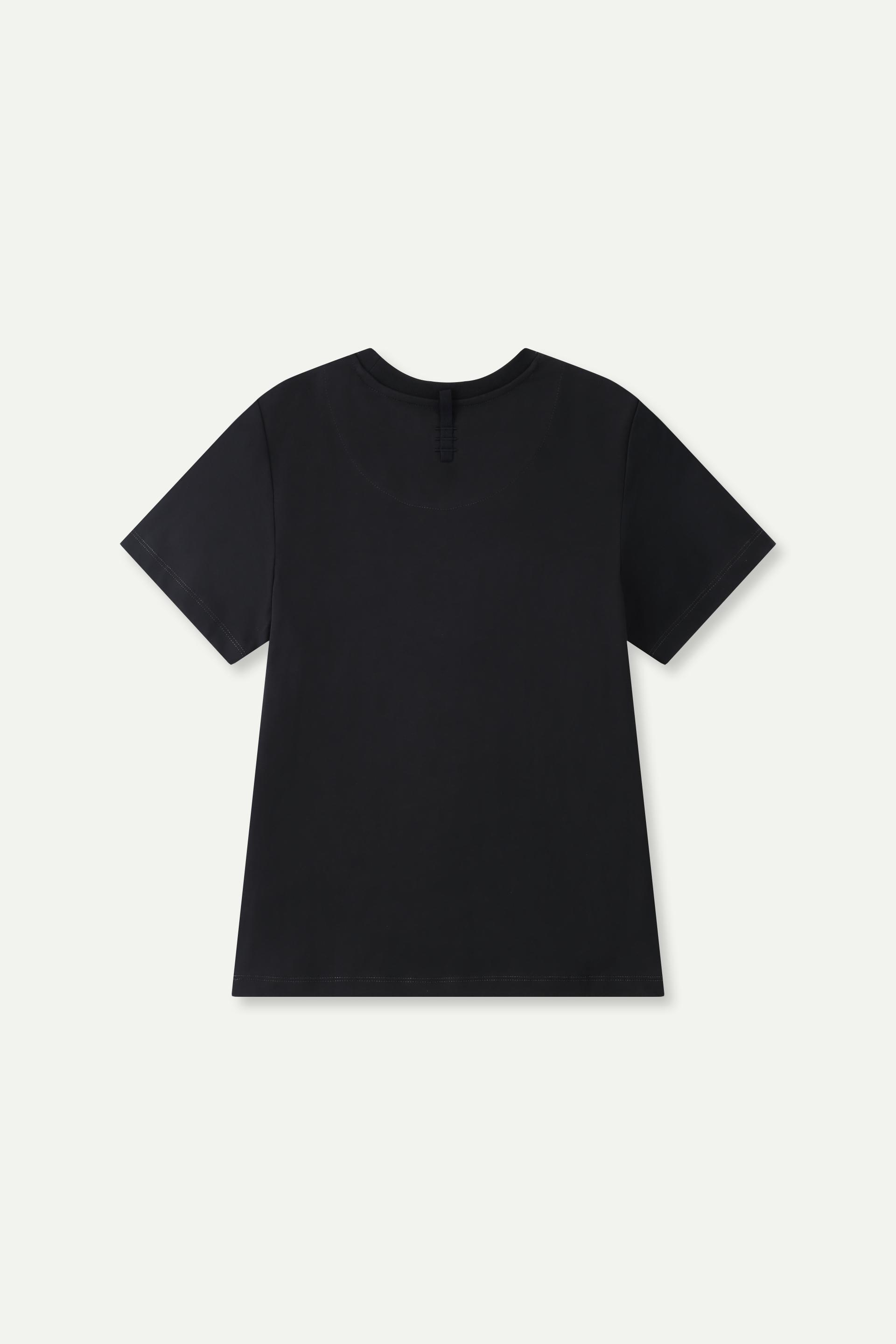 Multicolour Embroidered Logo T-Shirt