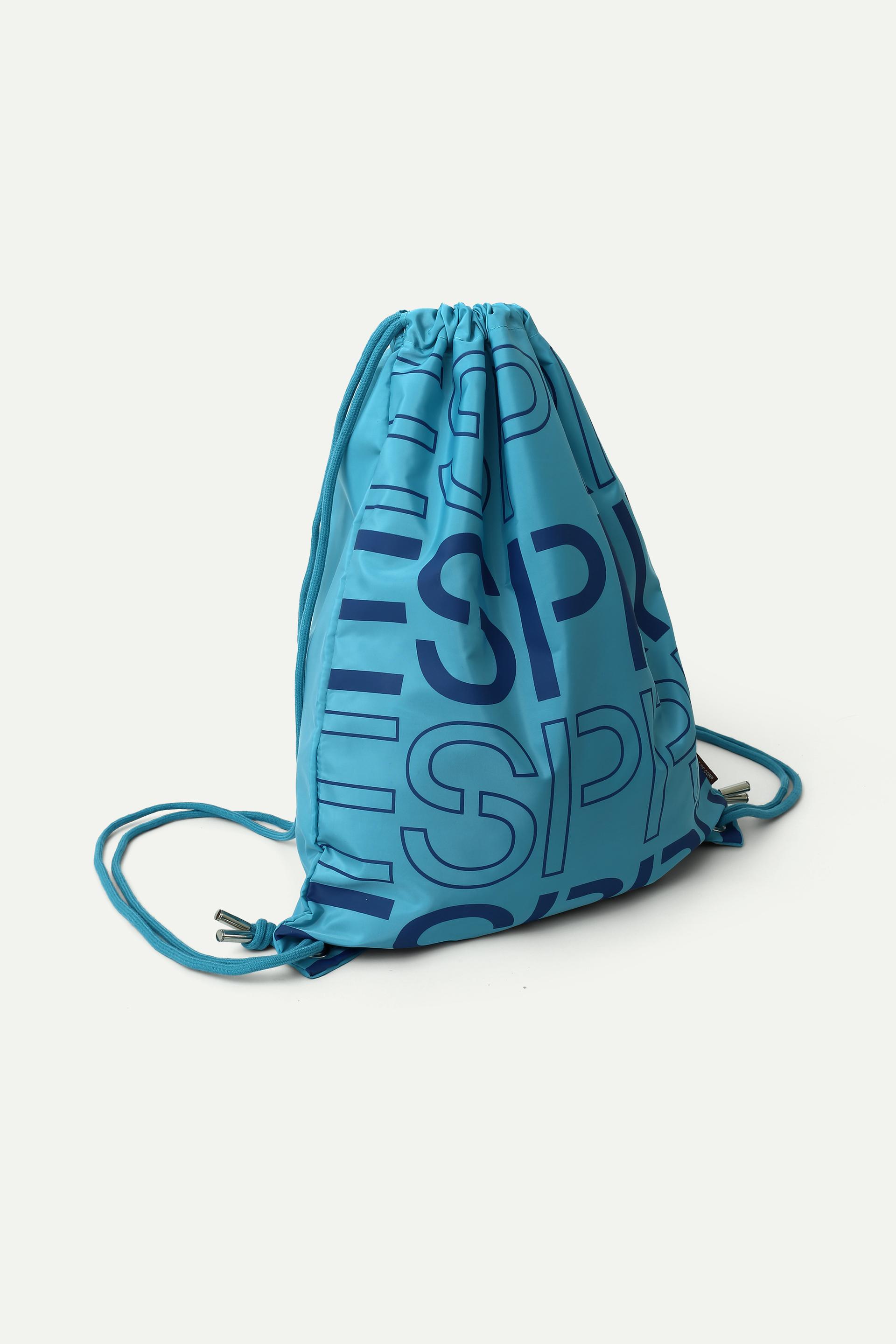 滿版標誌抽繩袋