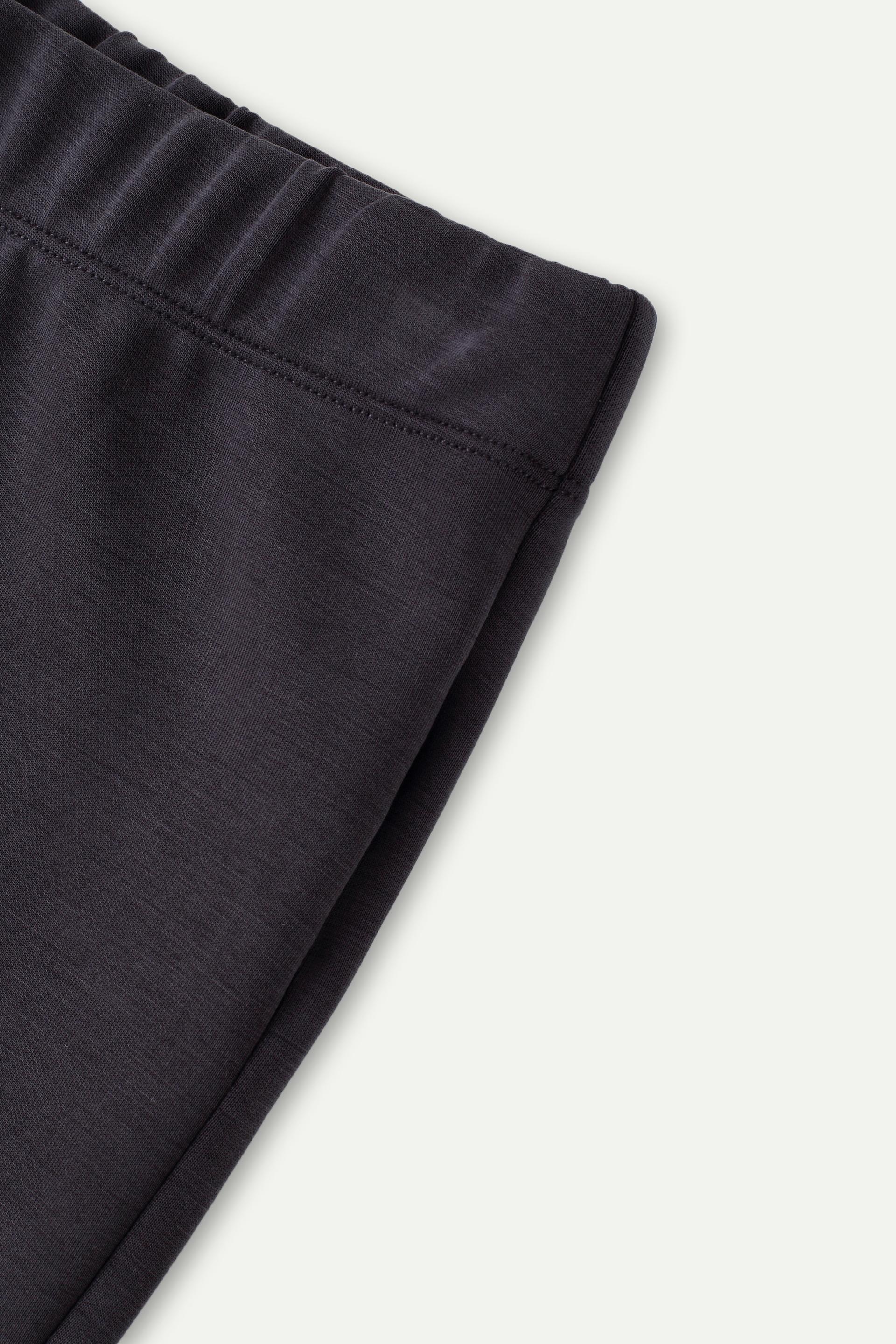 喇叭剪裁針織褲