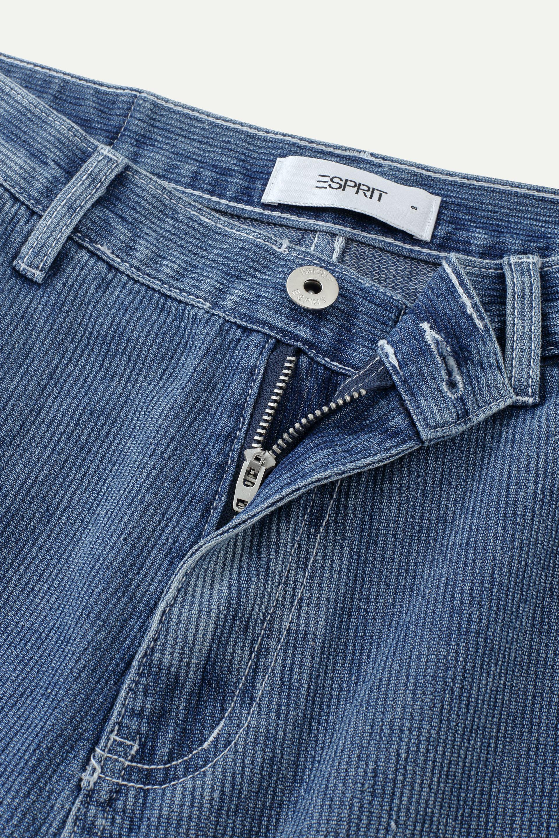 Denim Utility Shorts