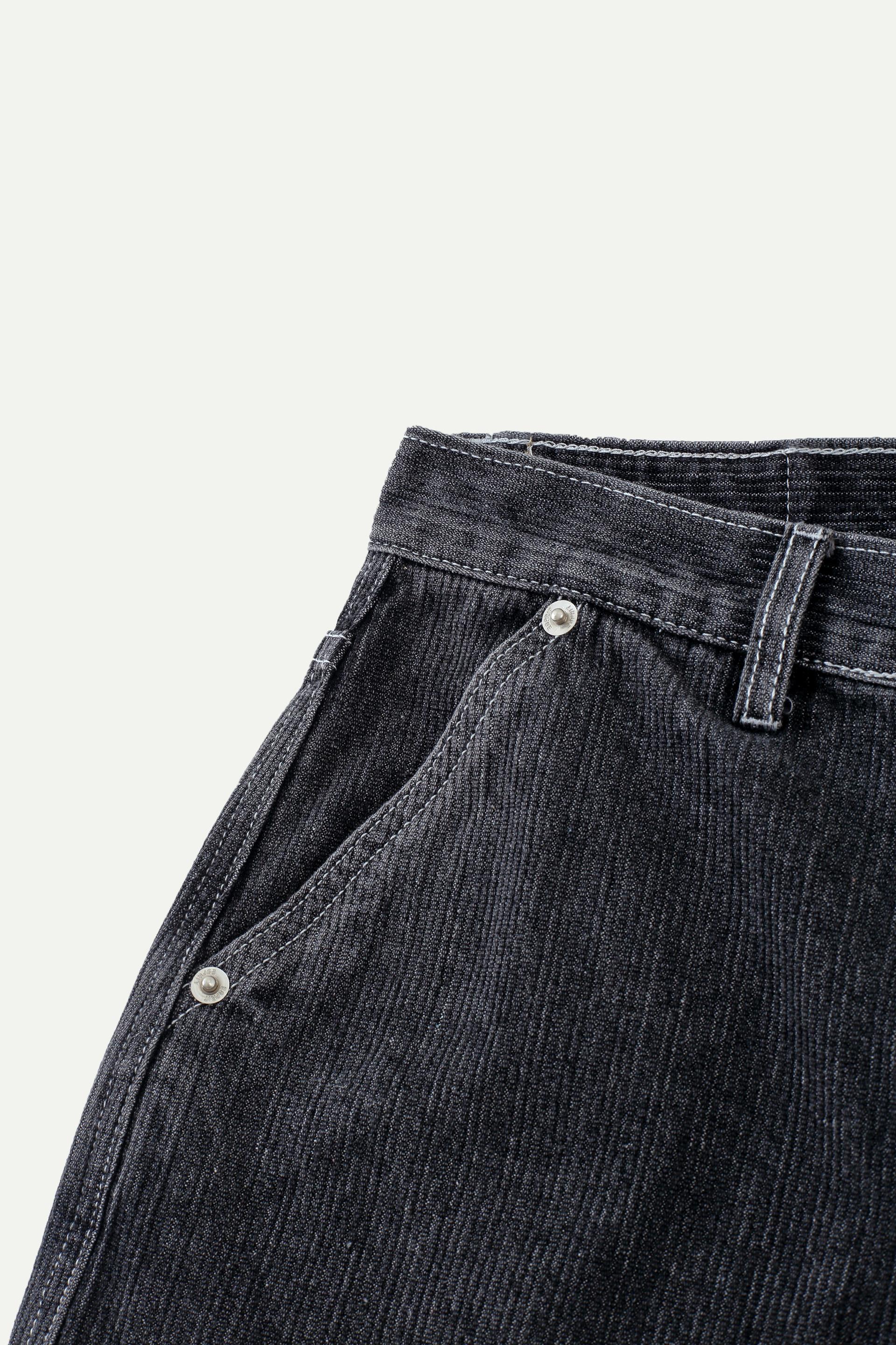 Denim Utility Shorts