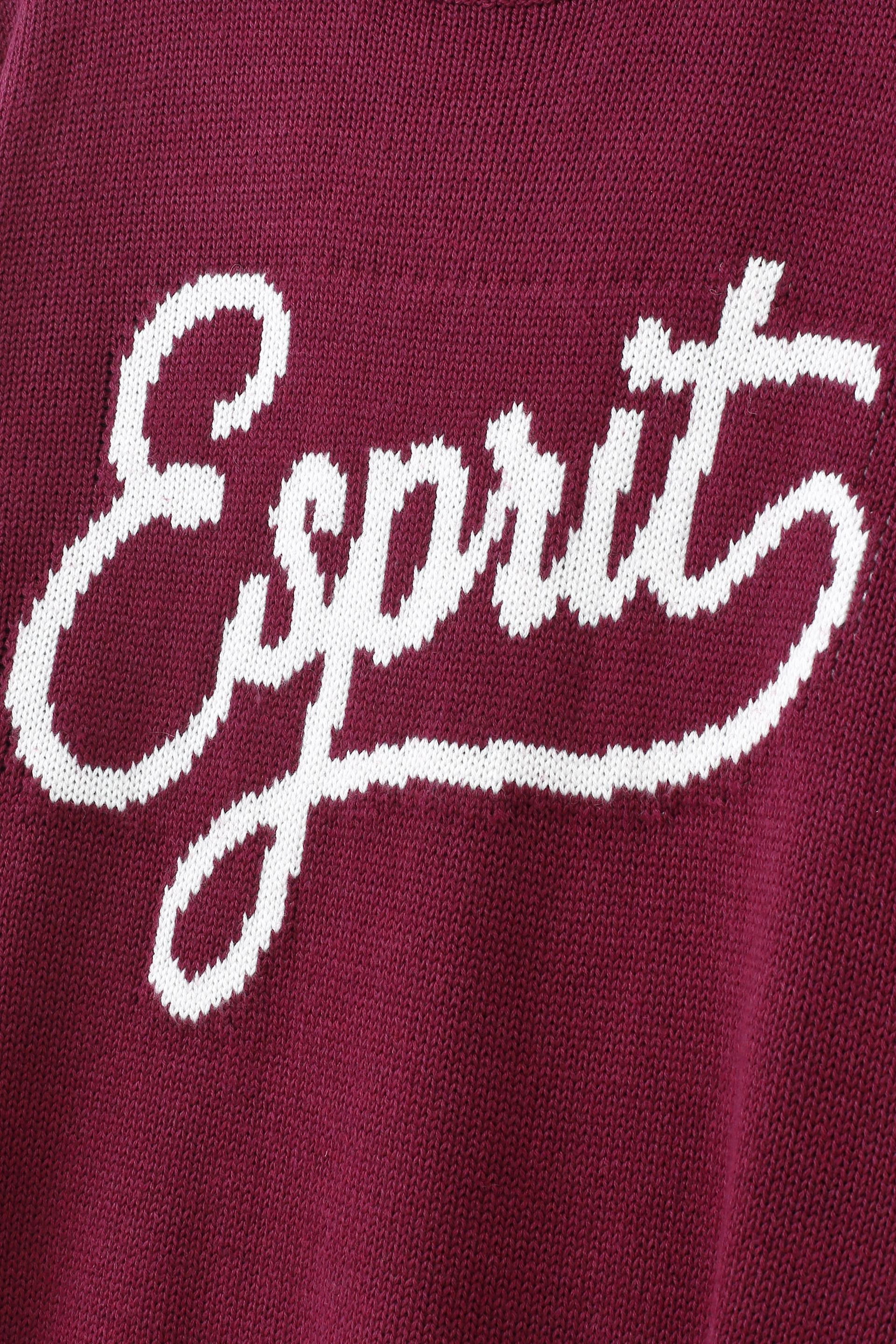 Crew-Neck Esprit Logo Sweater