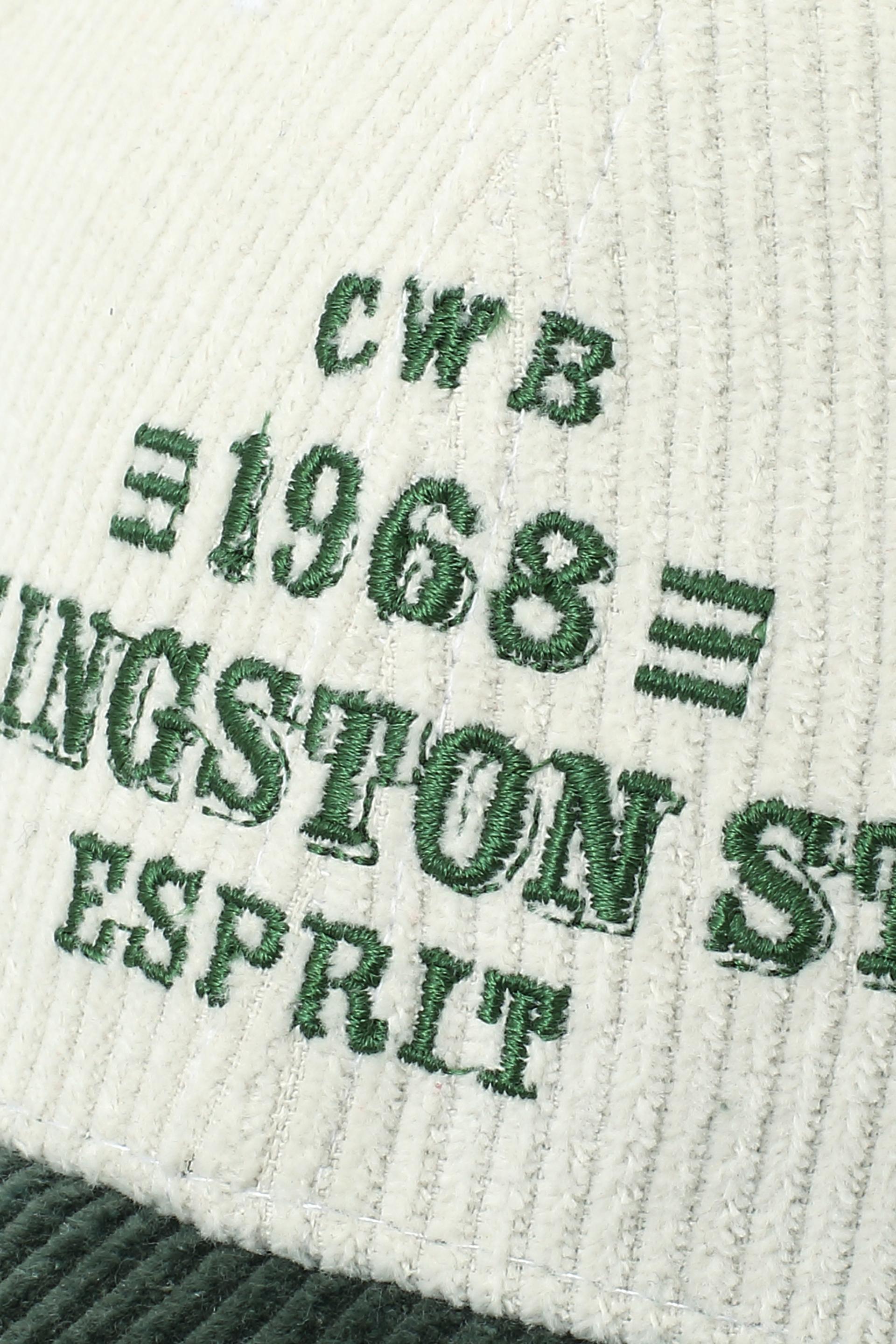 燈芯絨學院風帽 - Kingston Street（UNISEX）