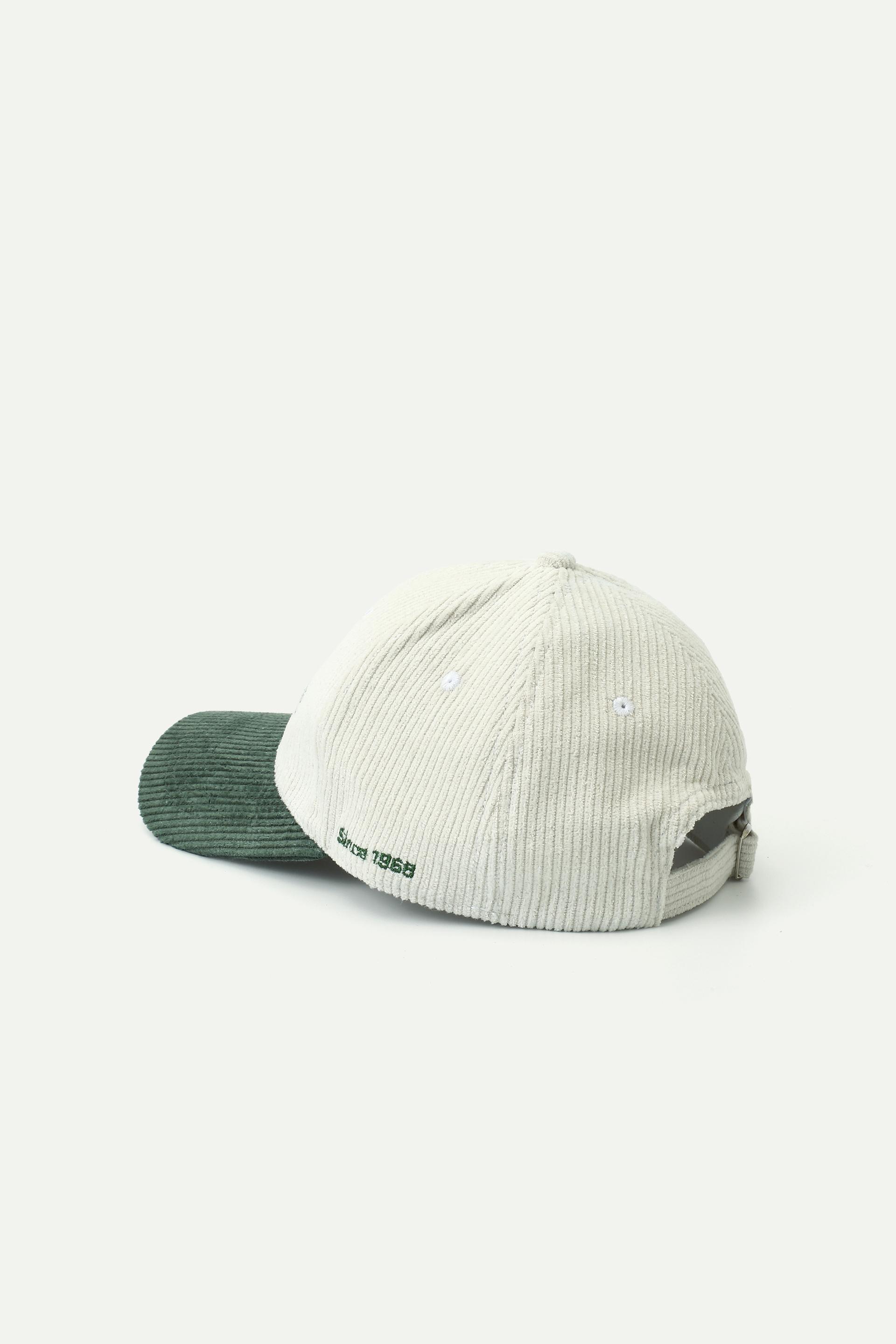 燈芯絨學院風帽 - Kingston Street（UNISEX）