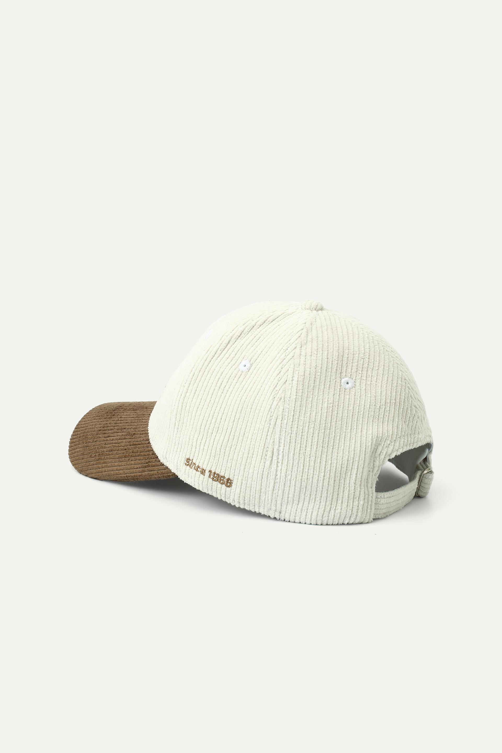 燈芯絨學院風帽 - Kingston Street（UNISEX）