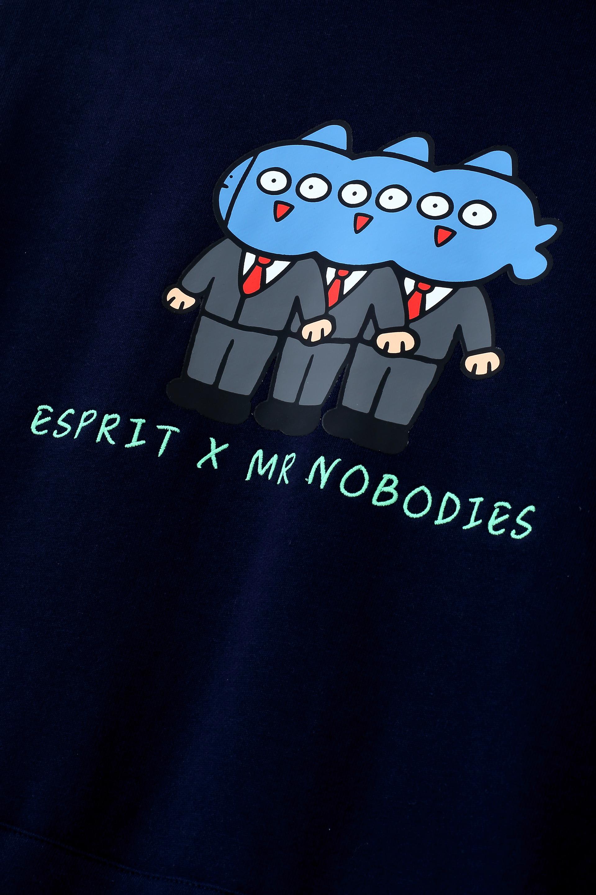 ESPRIT X MR NOBODIES 圖案連帽衛衣（UNISEX）