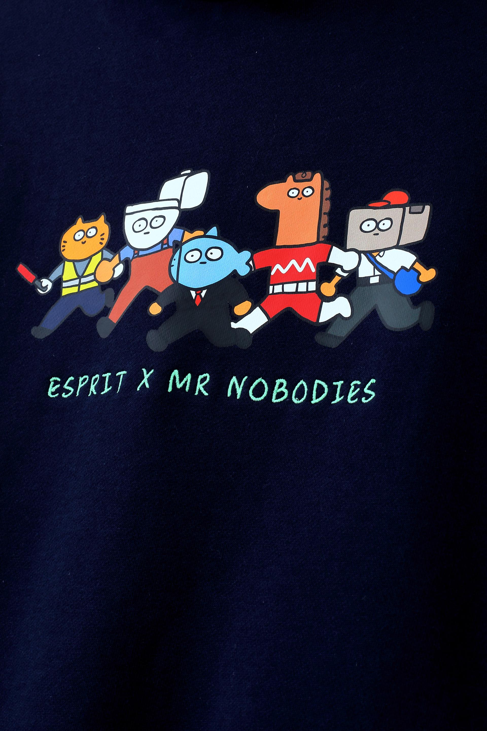 ESPRIT X MR NOBODIES 圖案連帽衛衣（UNISEX）