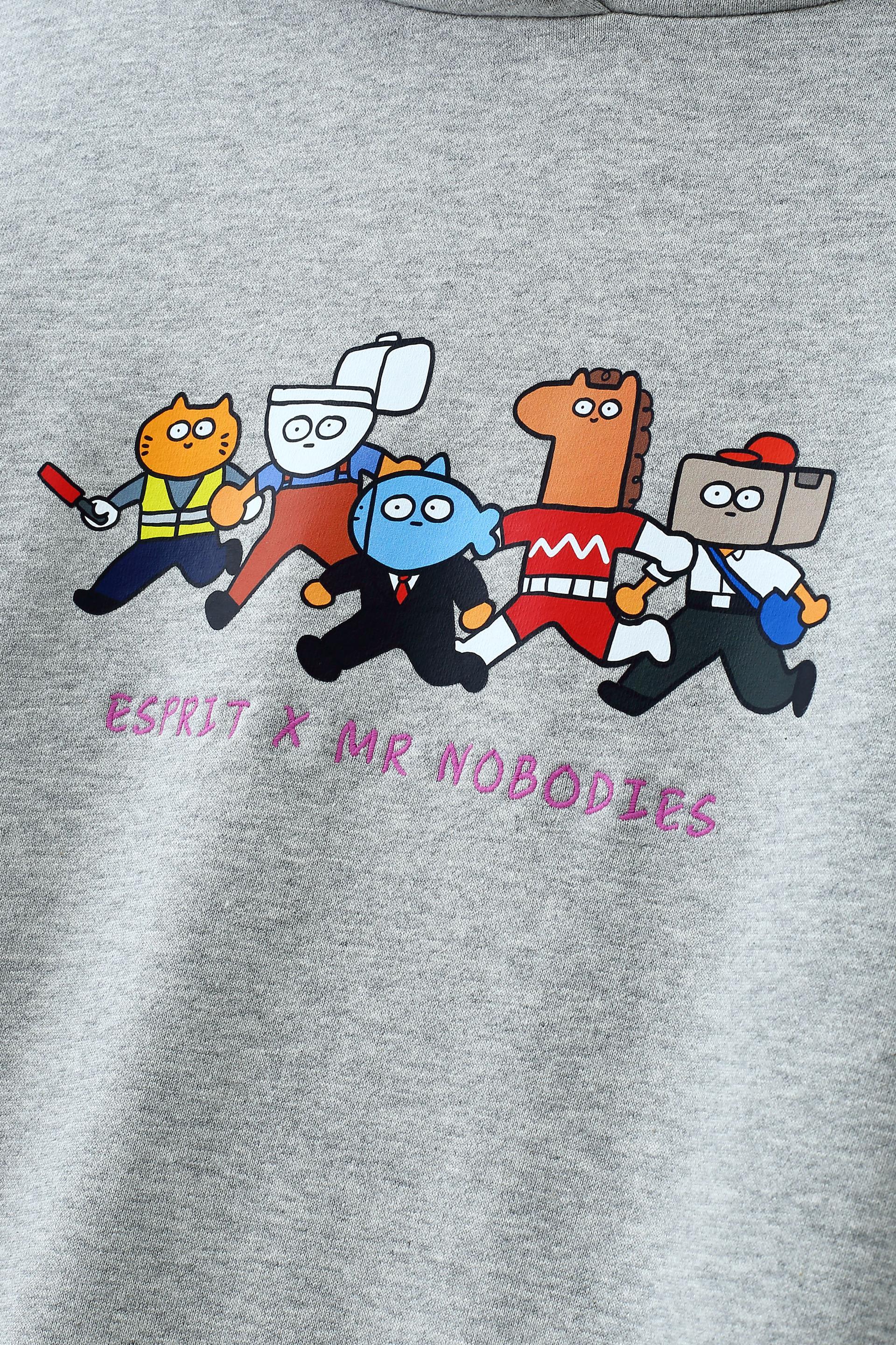 ESPRIT X MR NOBODIES 圖案連帽衛衣（UNISEX）