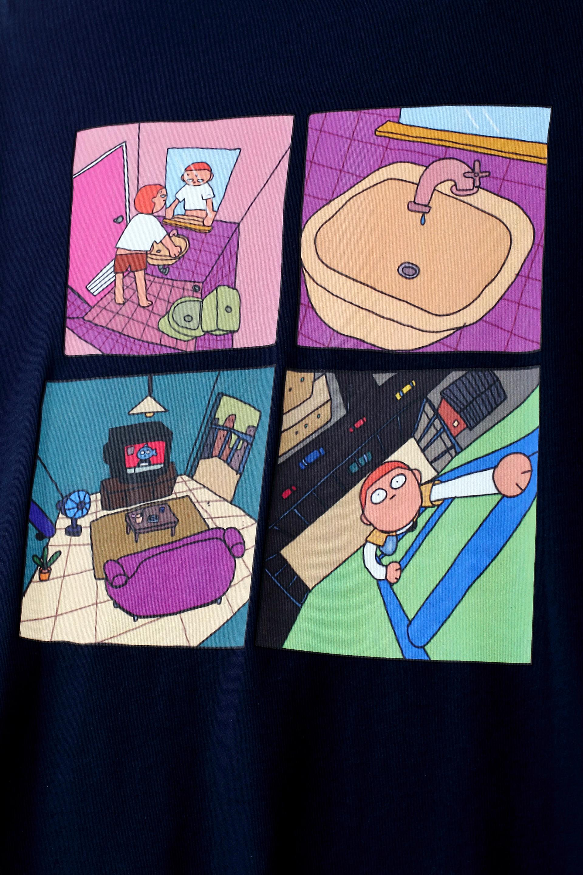 ESPRIT X MR NOBODIES 圖案 T 恤（UNISEX）