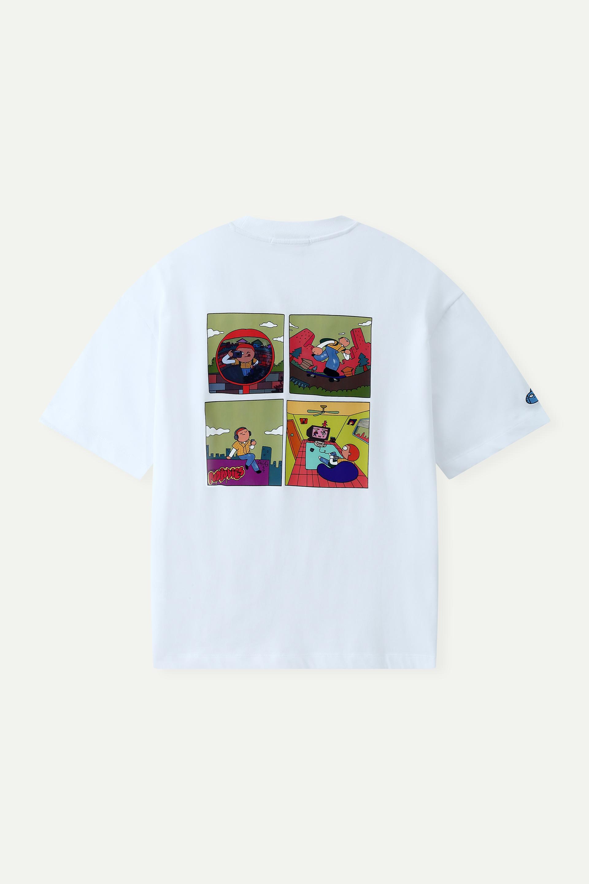 ESPRIT X MR NOBODIES 圖案 T 恤（UNISEX）