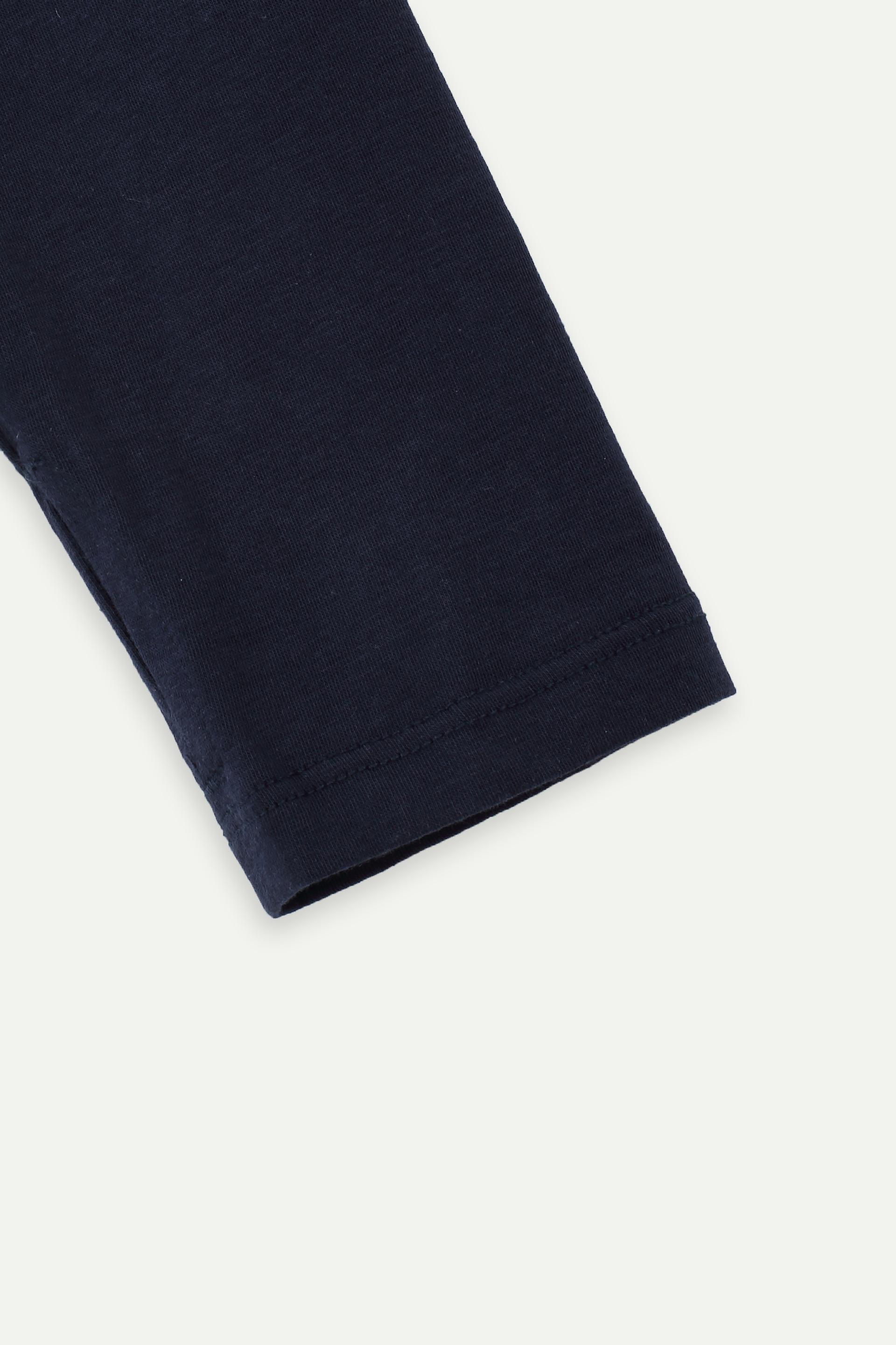 Long-Sleeve Crew Neck T-Shirt