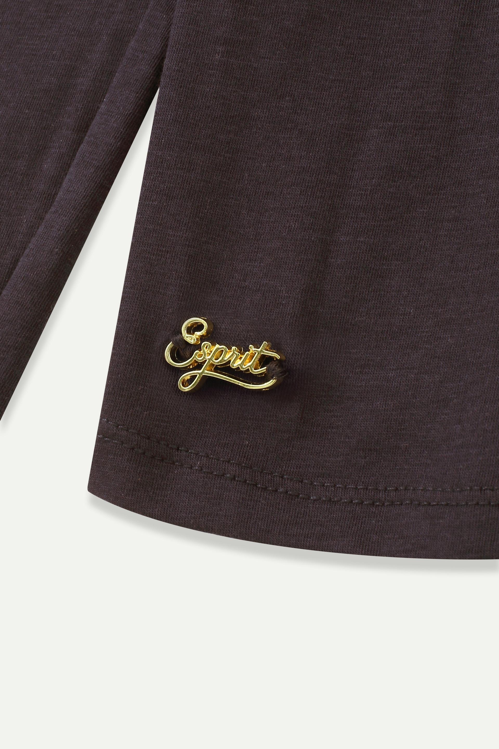 Long-Sleeve Crew Neck T-Shirt