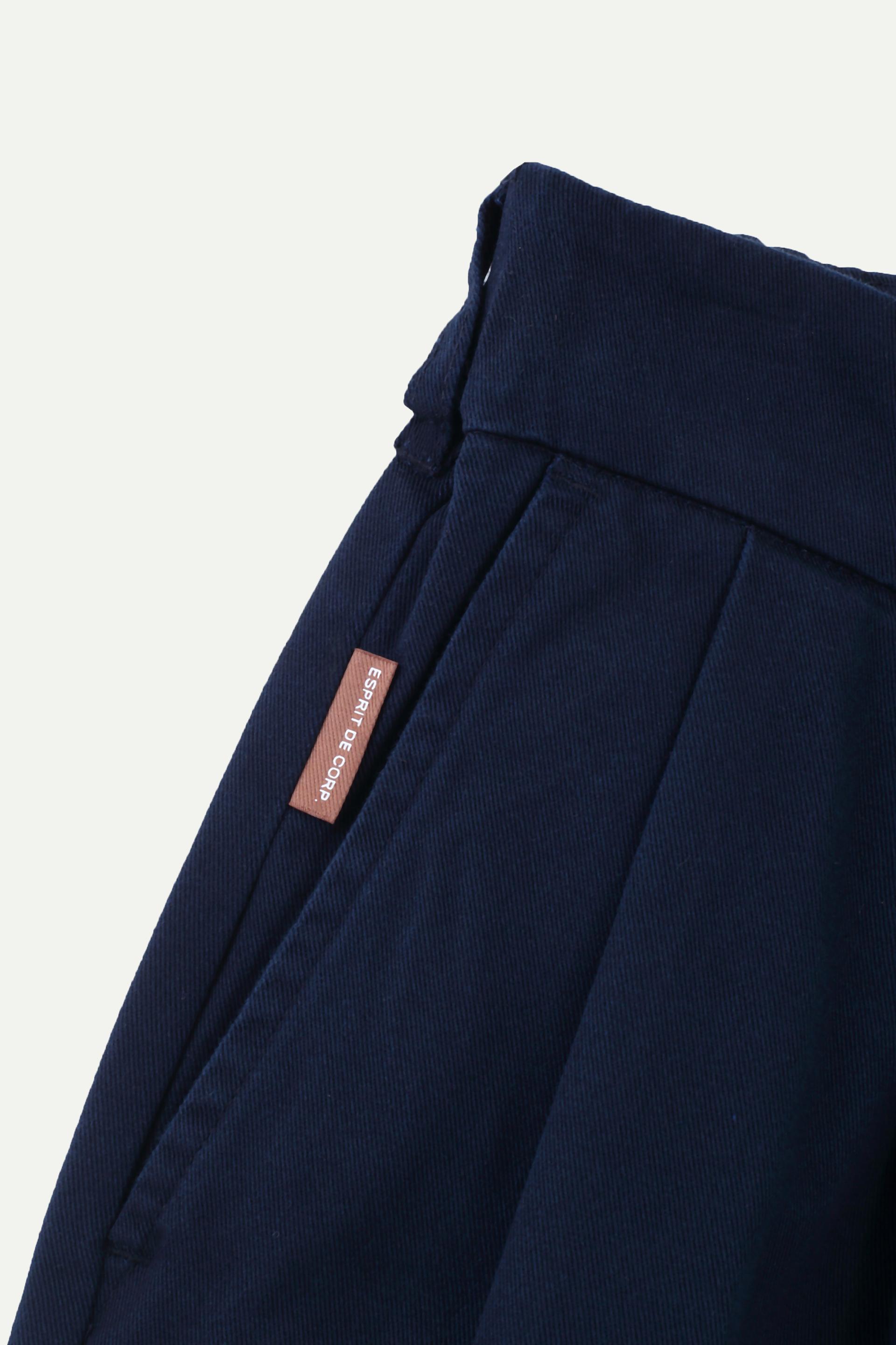 Relaxed Wide-Leg Trousers