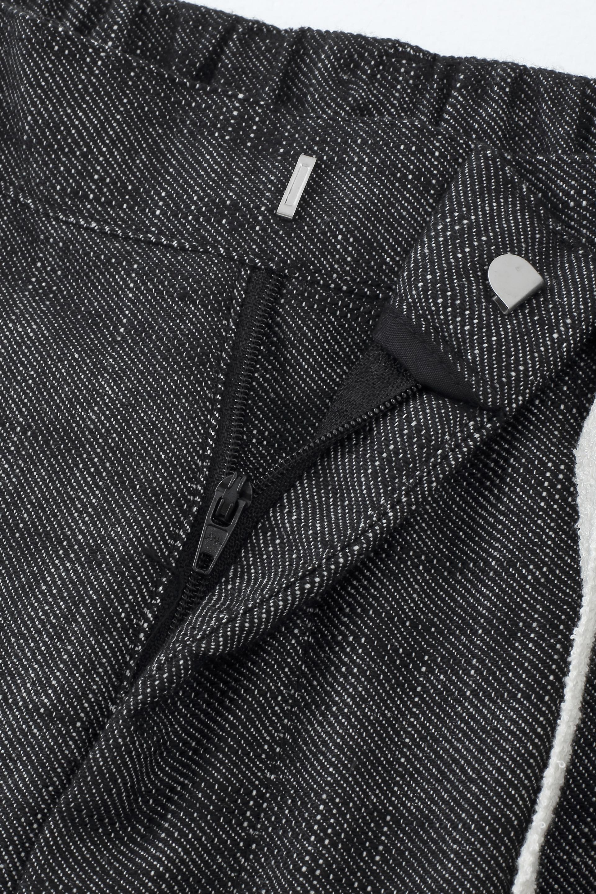 Linen-Blend Wide-Leg Pants