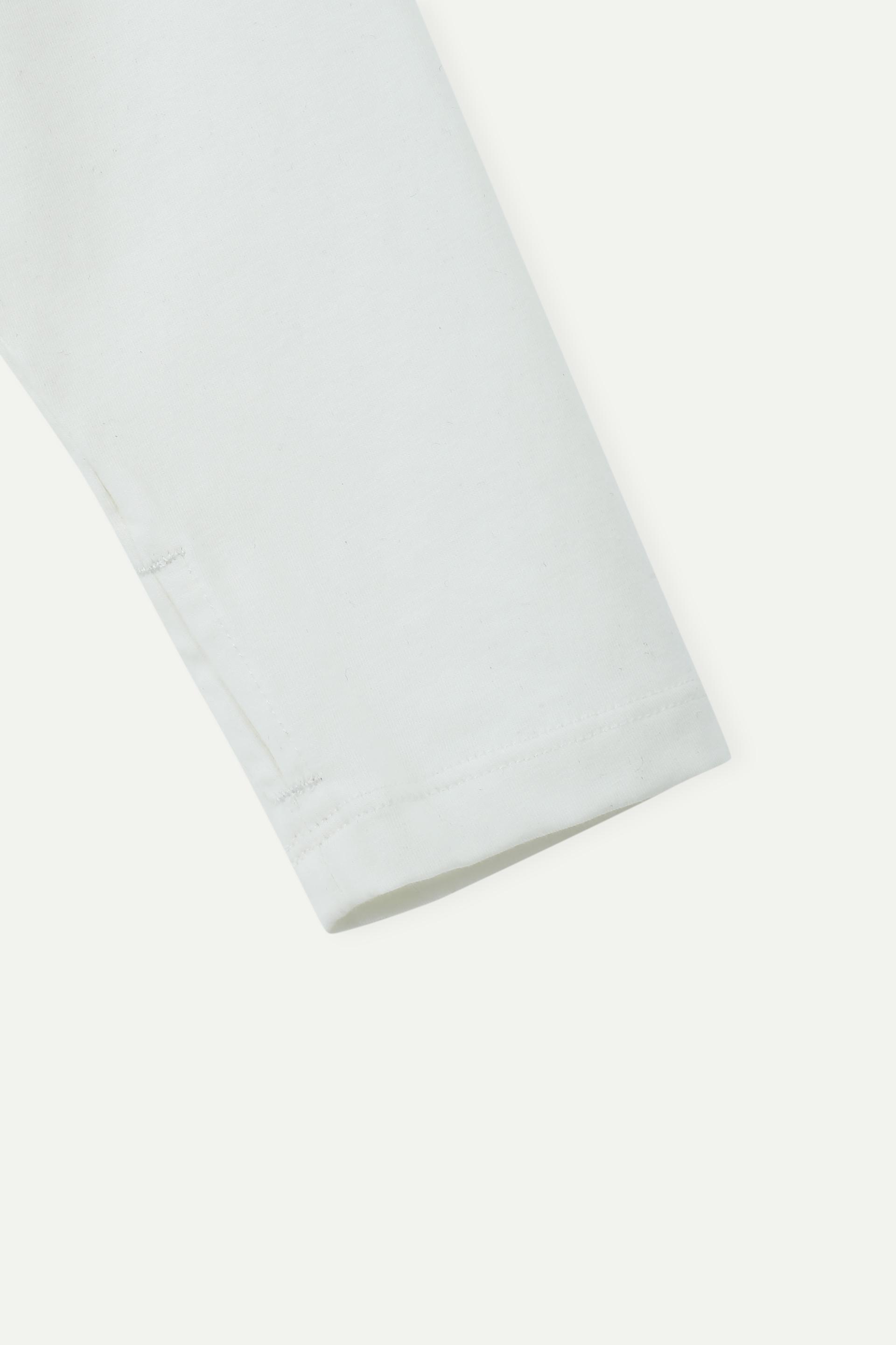 Long-Sleeve Crew Neck T-Shirt