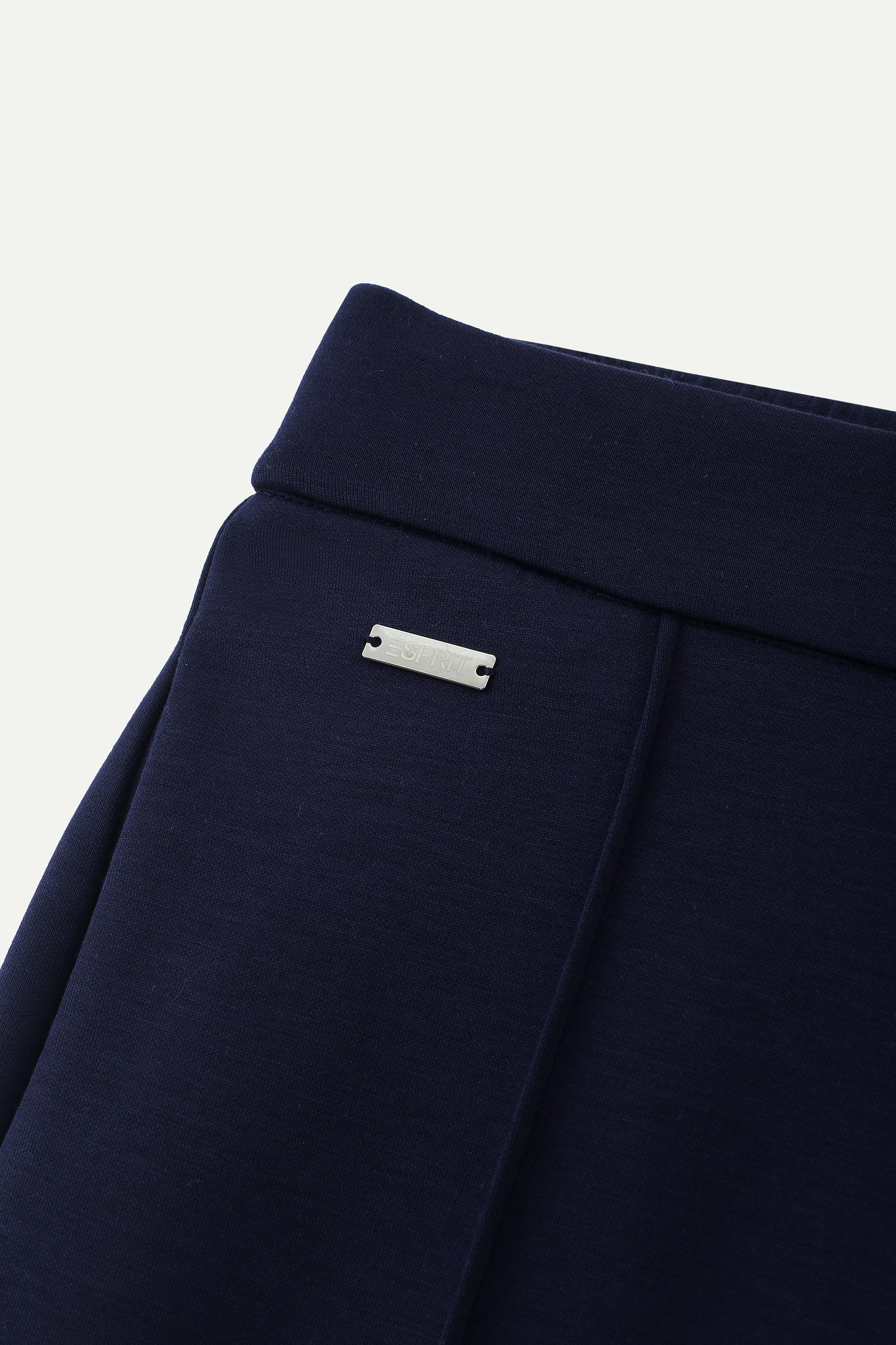 High-Waisted Wide-Leg Trousers