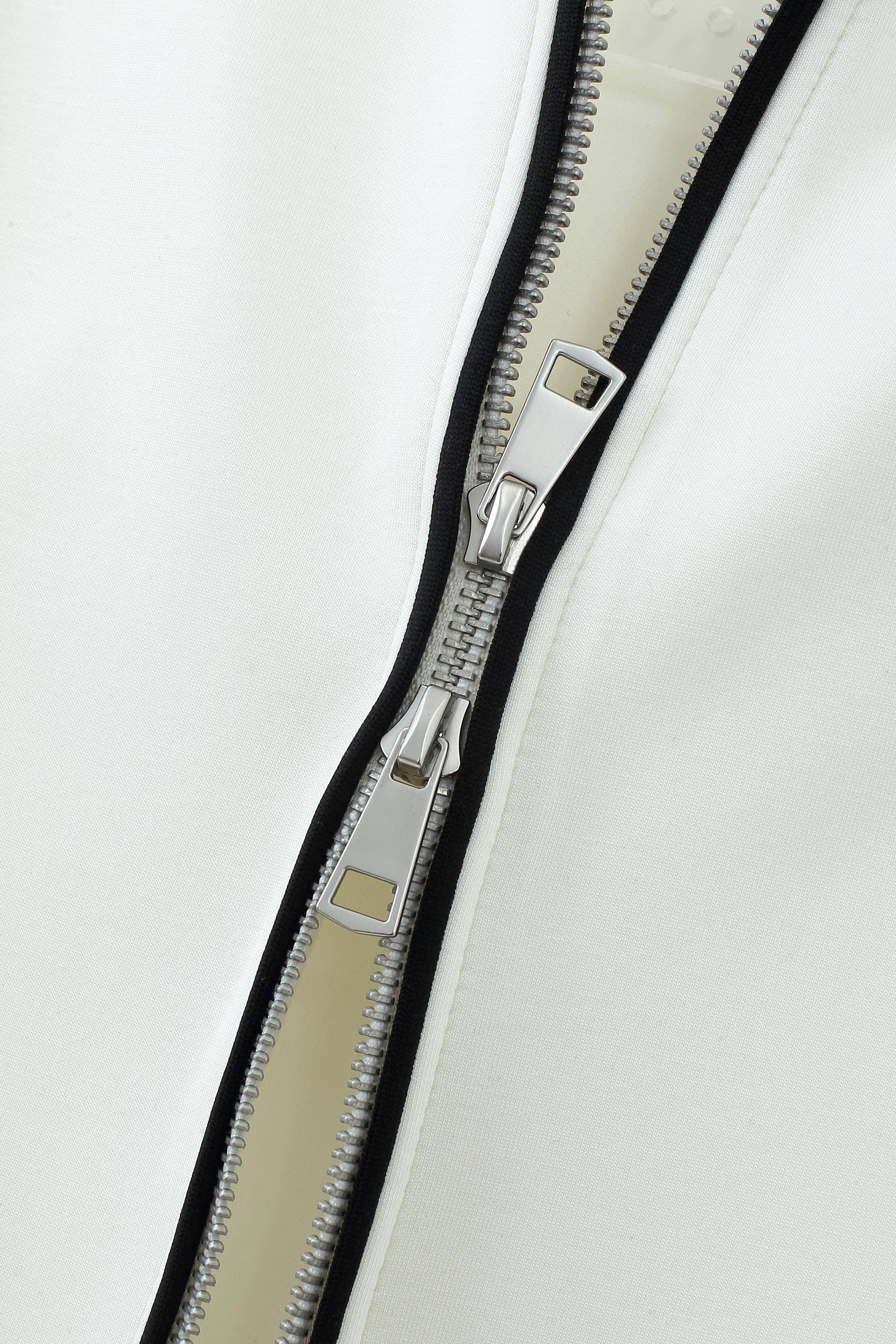 短款拉鏈企領外套