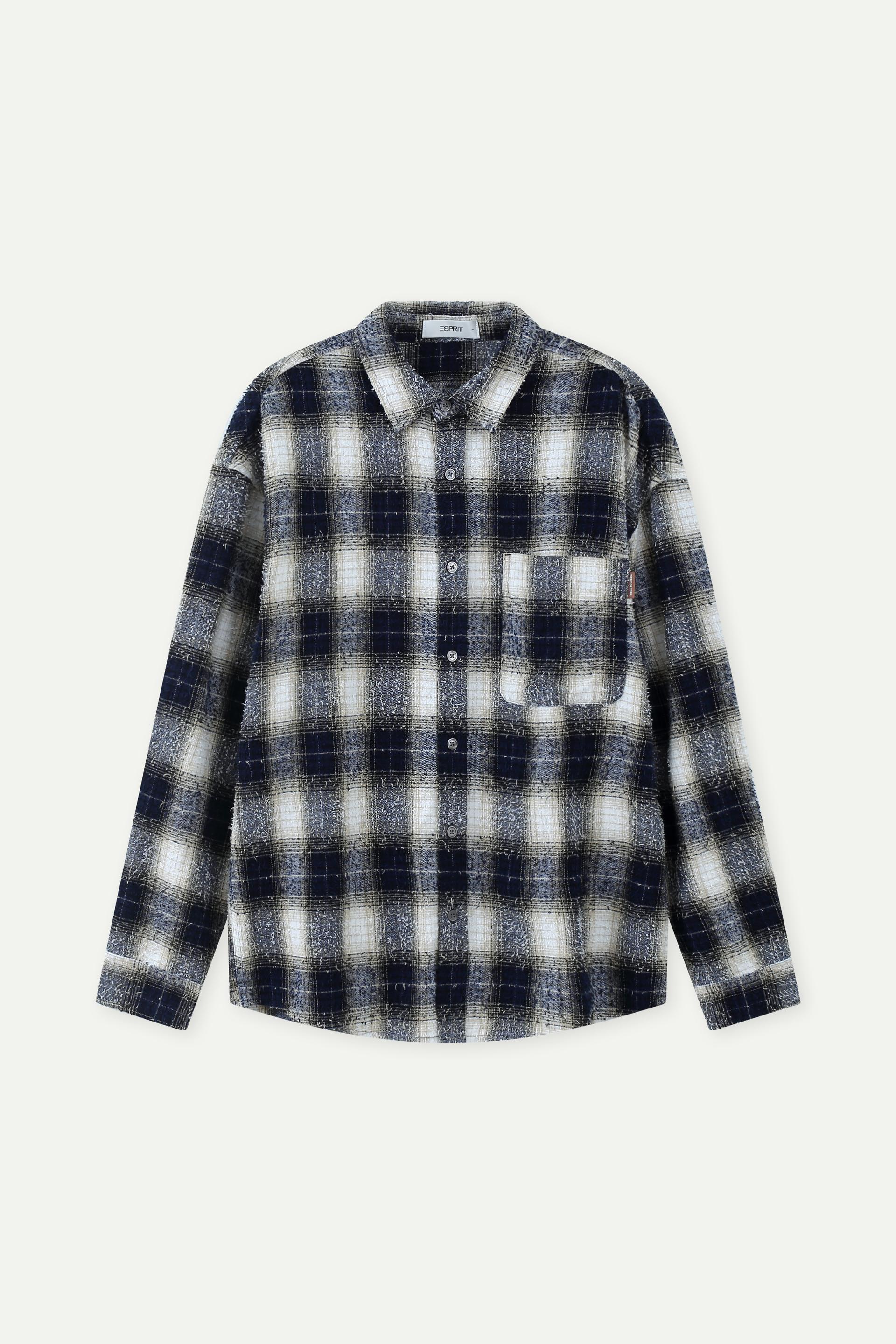 100% Cotton Oversized Plaid Shirt
