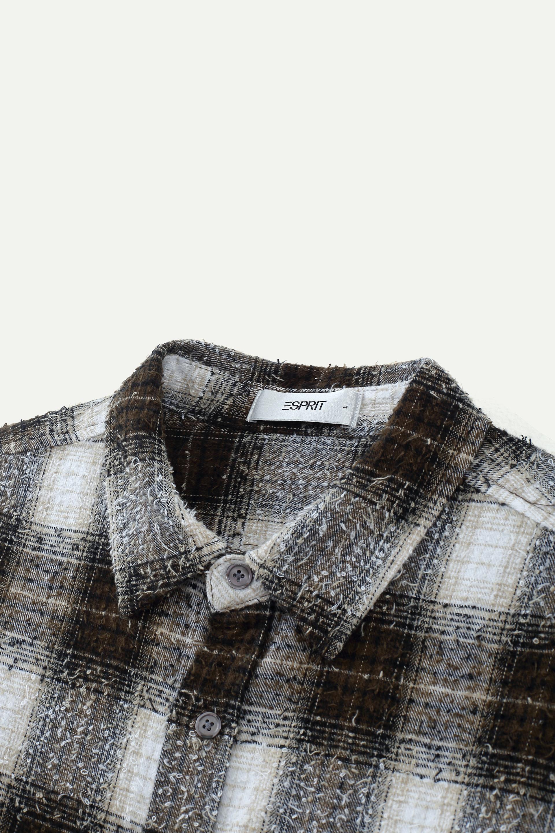 100% Cotton Oversized Plaid Shirt