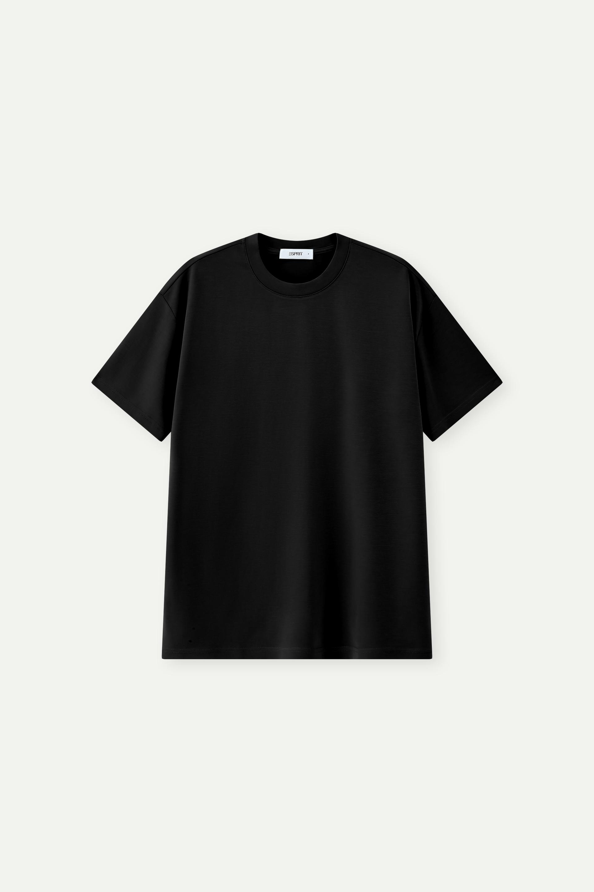 Oversized Dropped Shoulder Crew Neck Short Sleeve Tee