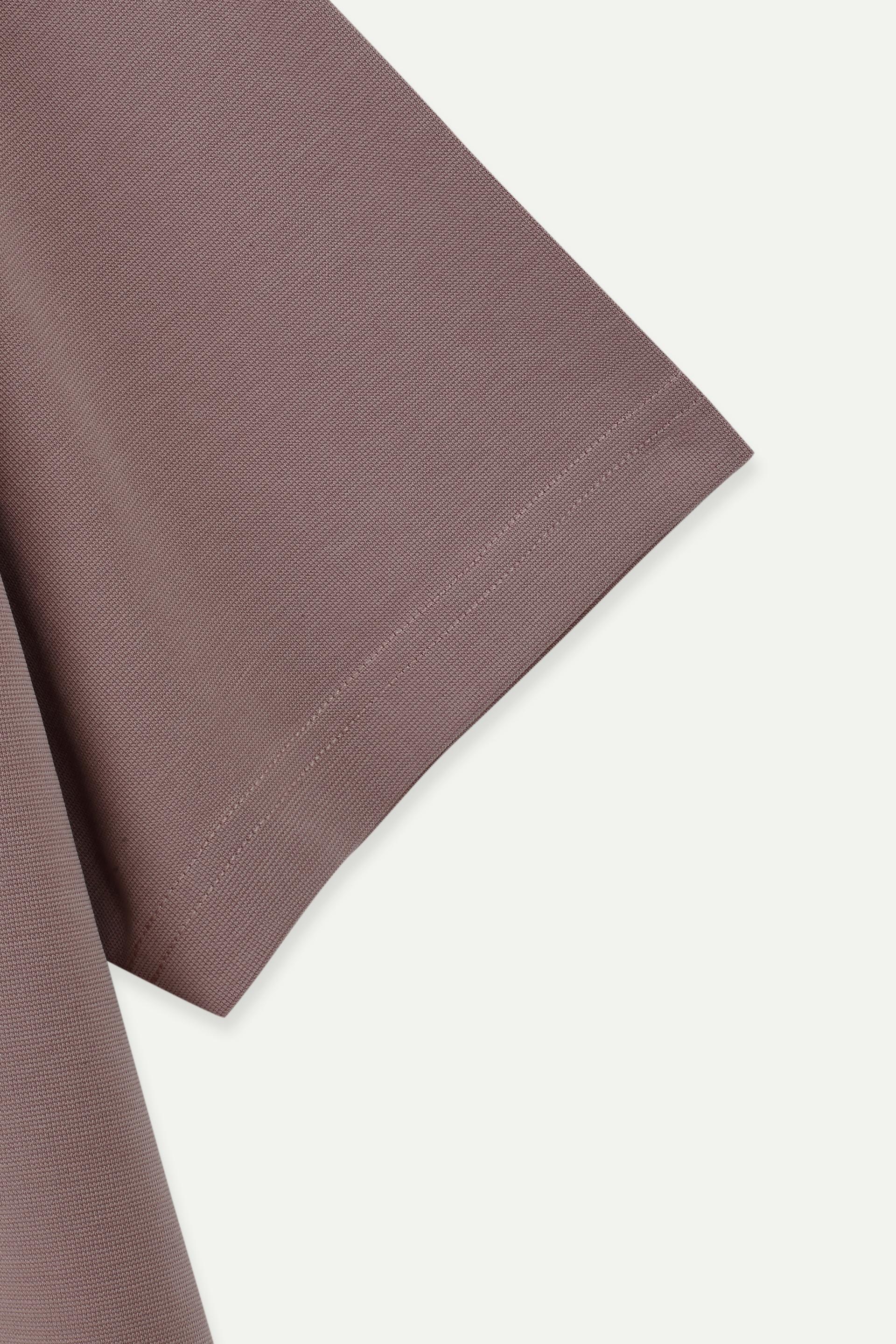 Oversized Dropped Shoulder Crew Neck Short Sleeve Tee