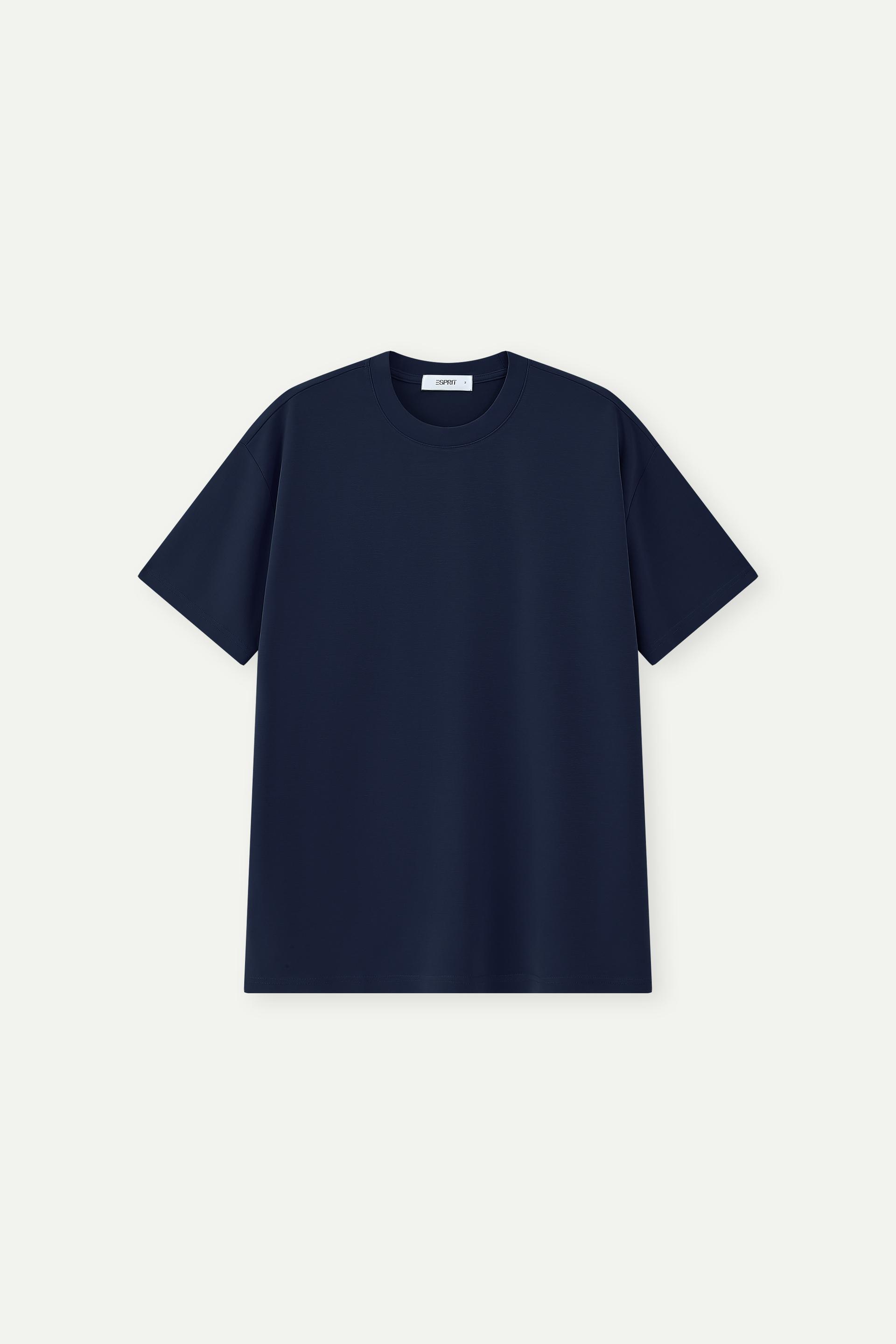 Oversized Dropped Shoulder Crew Neck Short Sleeve Tee