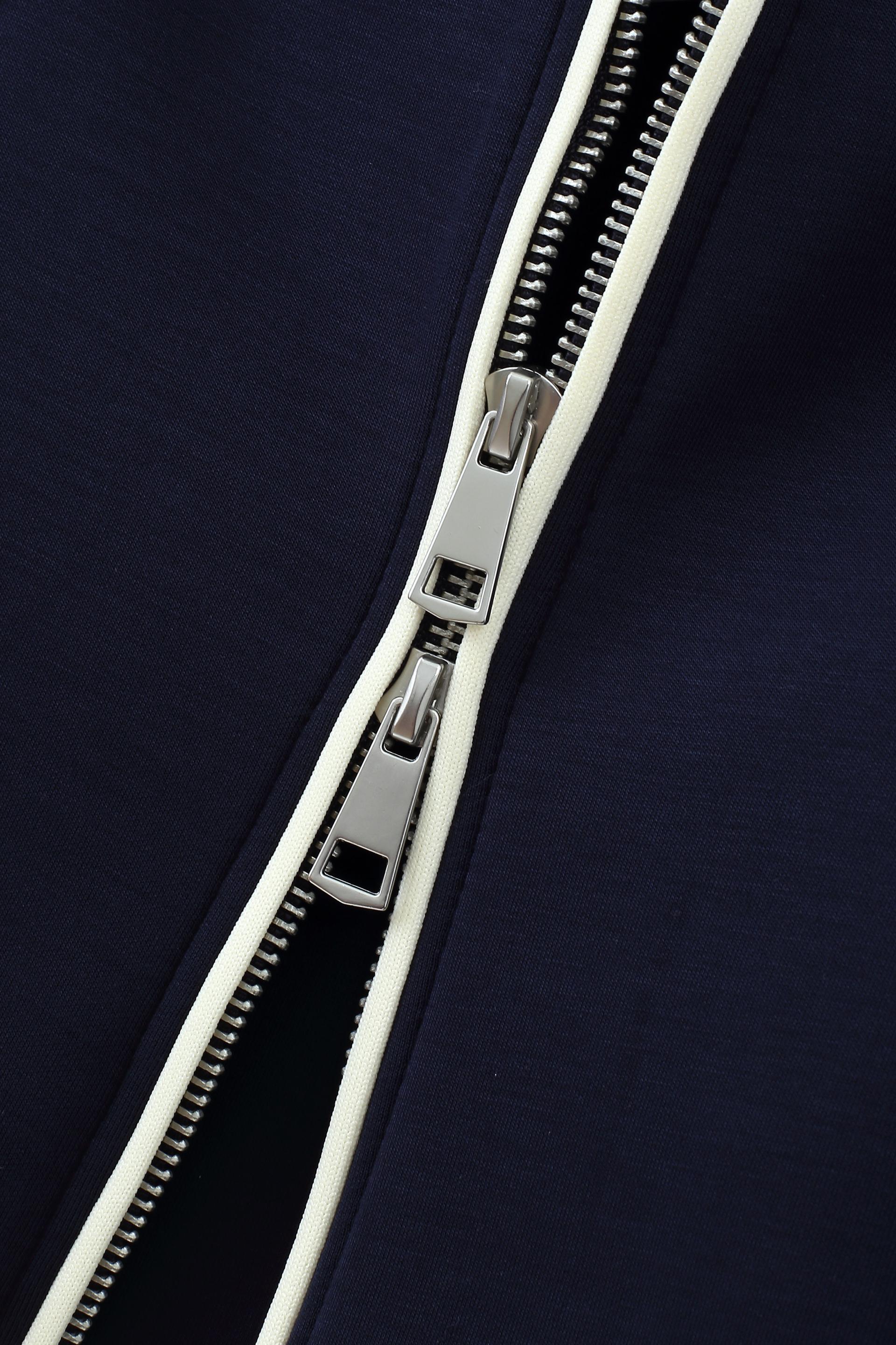 短款拉鏈企領外套